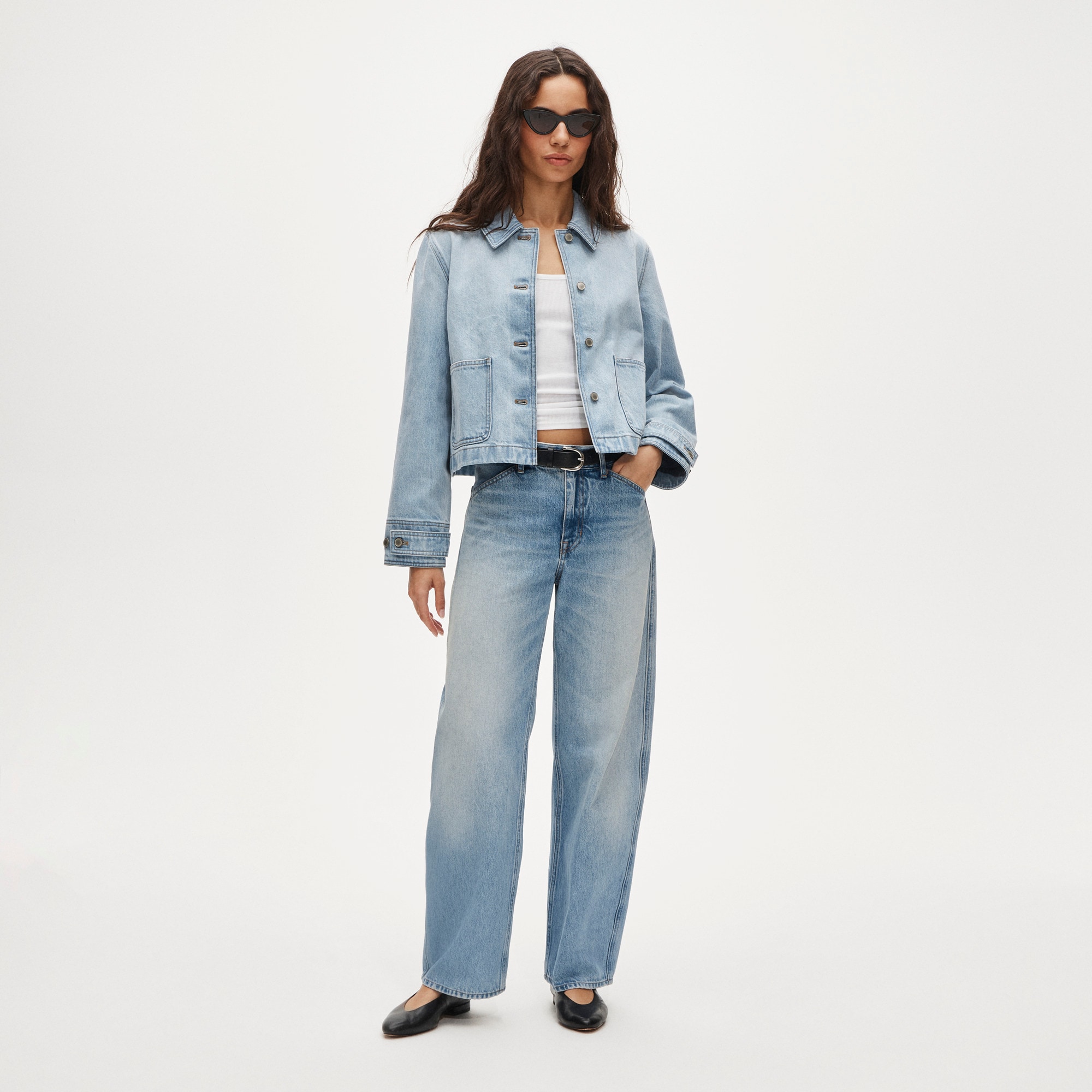 Short Barn Jacket™ in denim