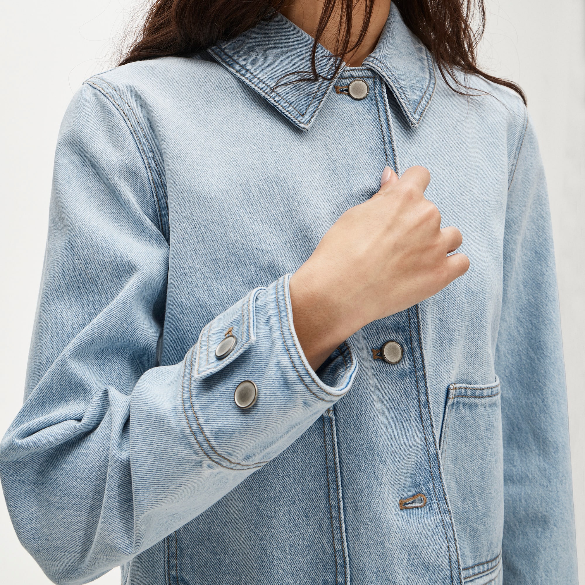 Short Barn Jacket™ in denim