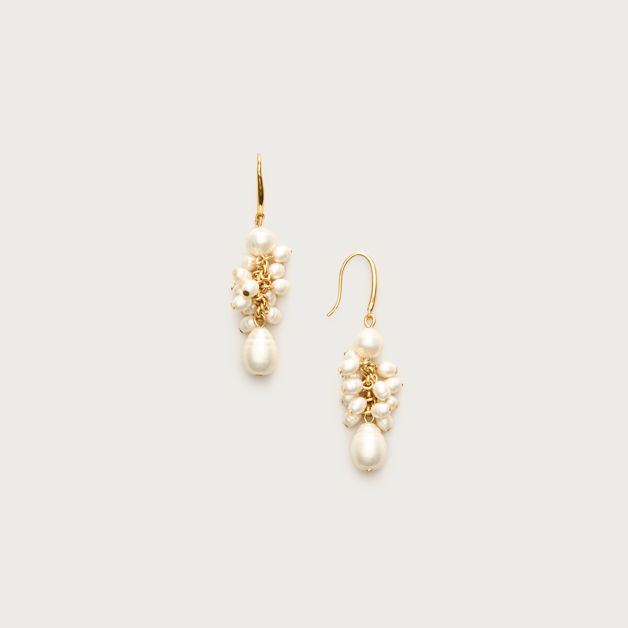 Pearl cluster earrings from J.Crew - $39