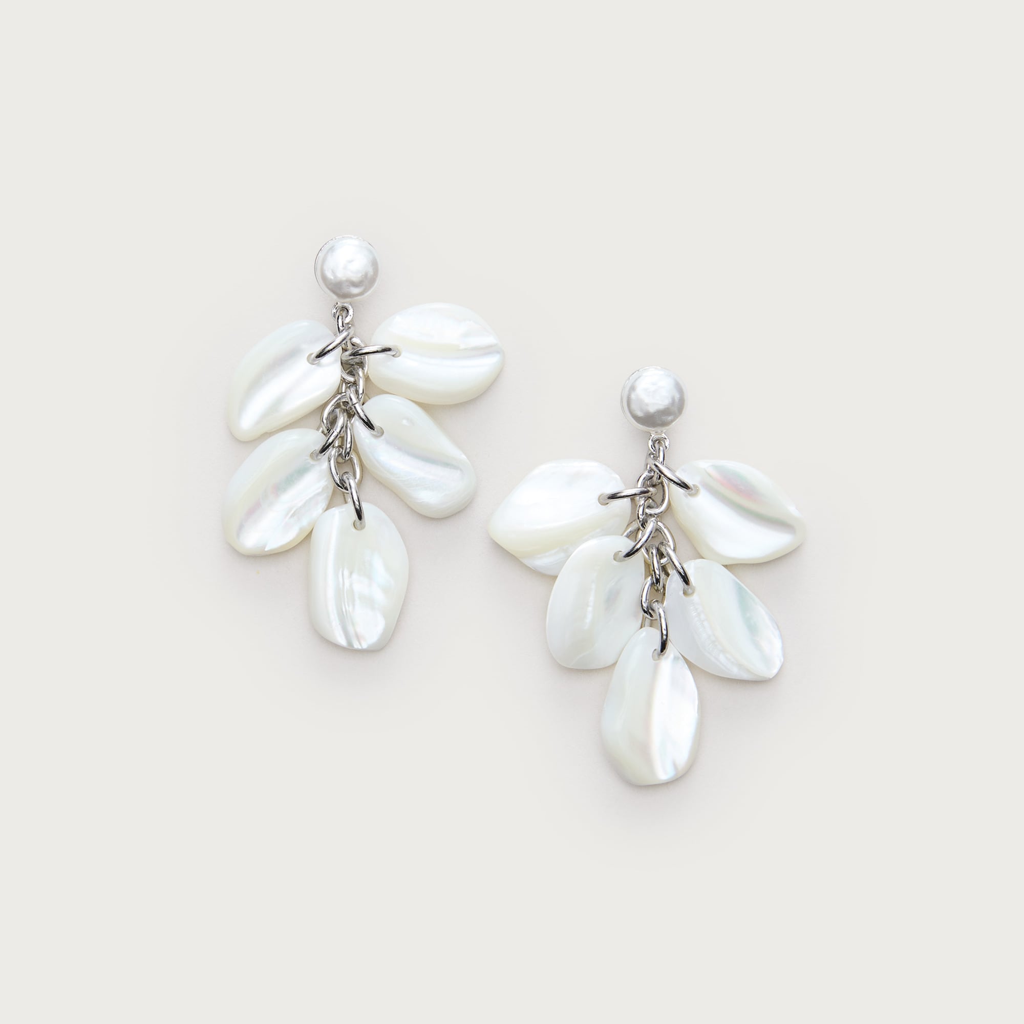 Dangly shell earrings