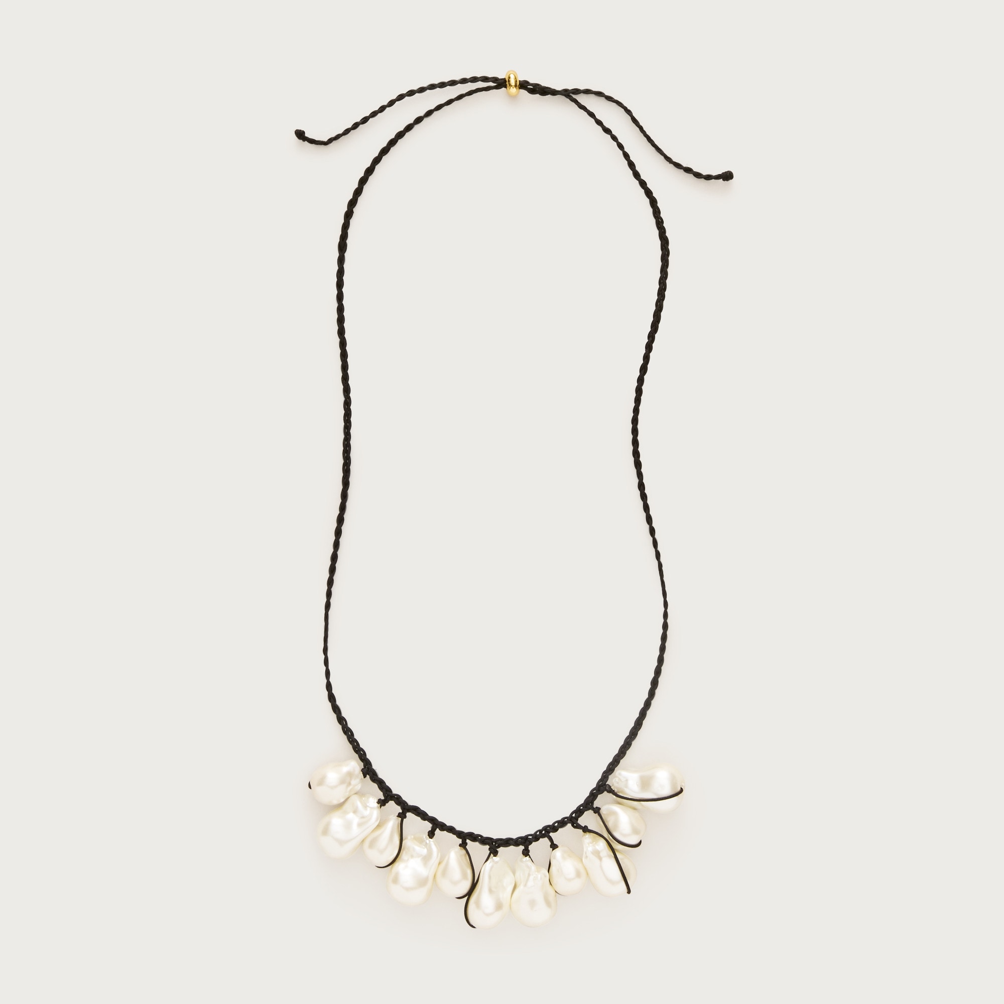 Pearl drop necklace
