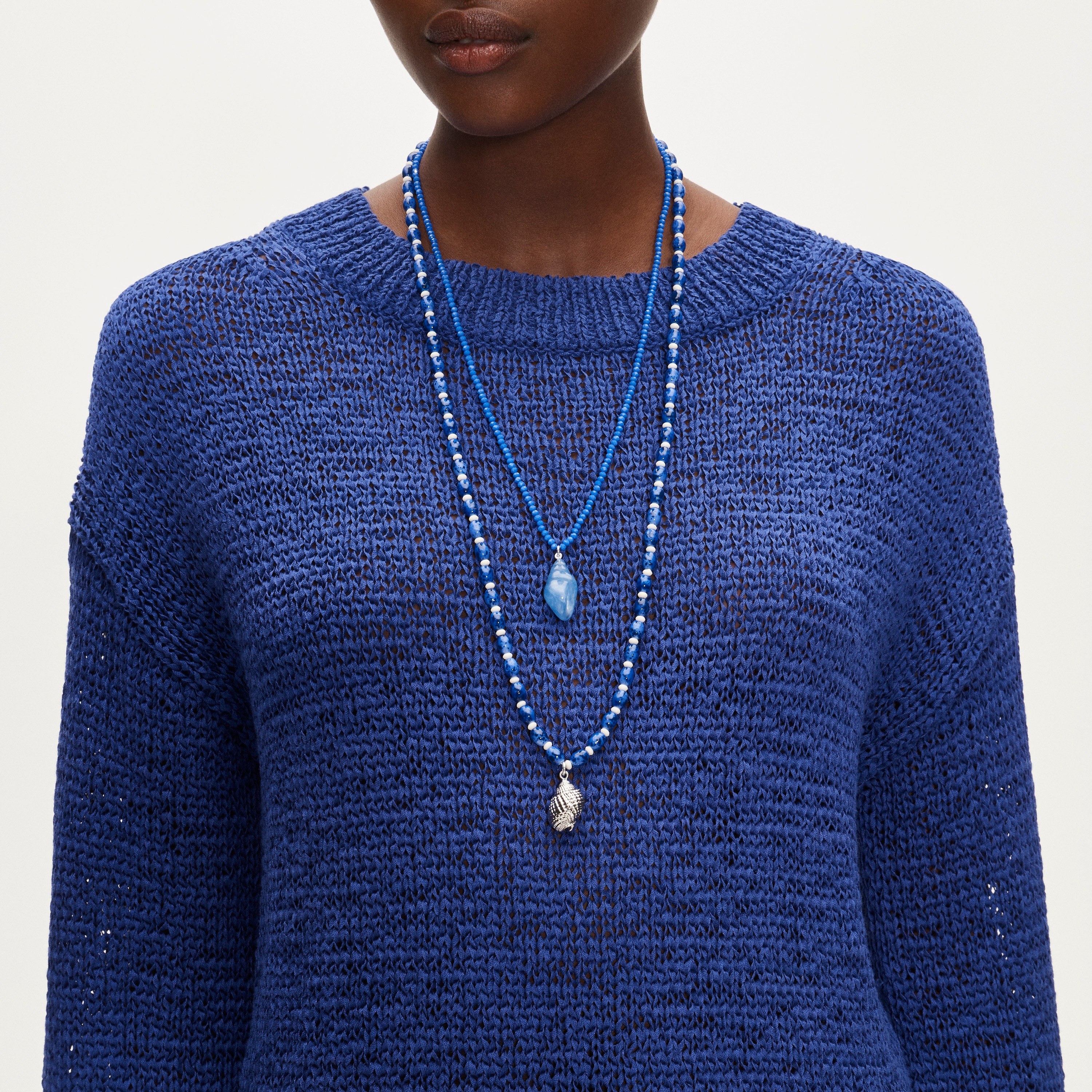 Shell Pendant Necklaces Set-of-two For Women | J.Crew