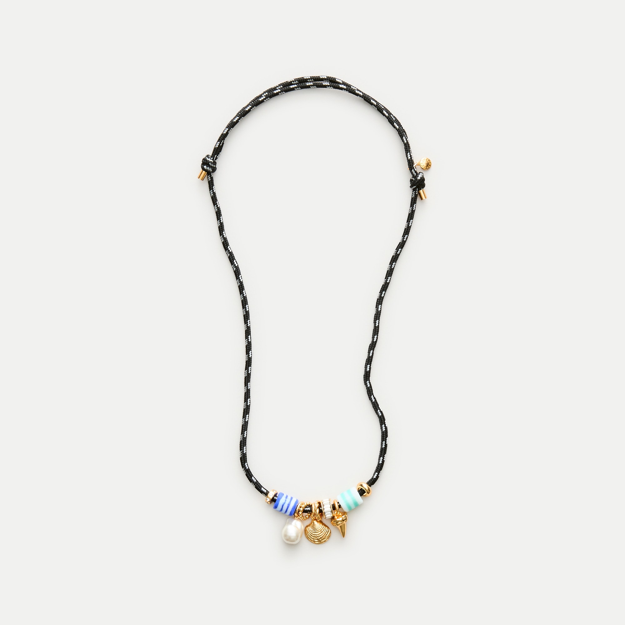 Beaded Cord Necklace For Women | J.Crew