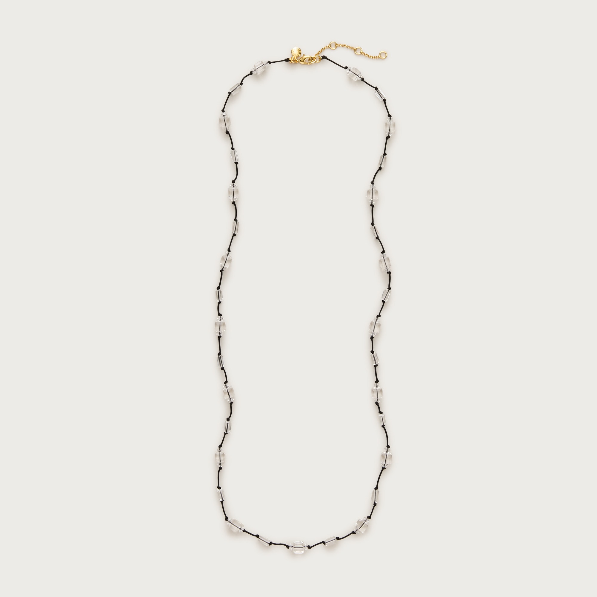 Sea glass beaded necklace