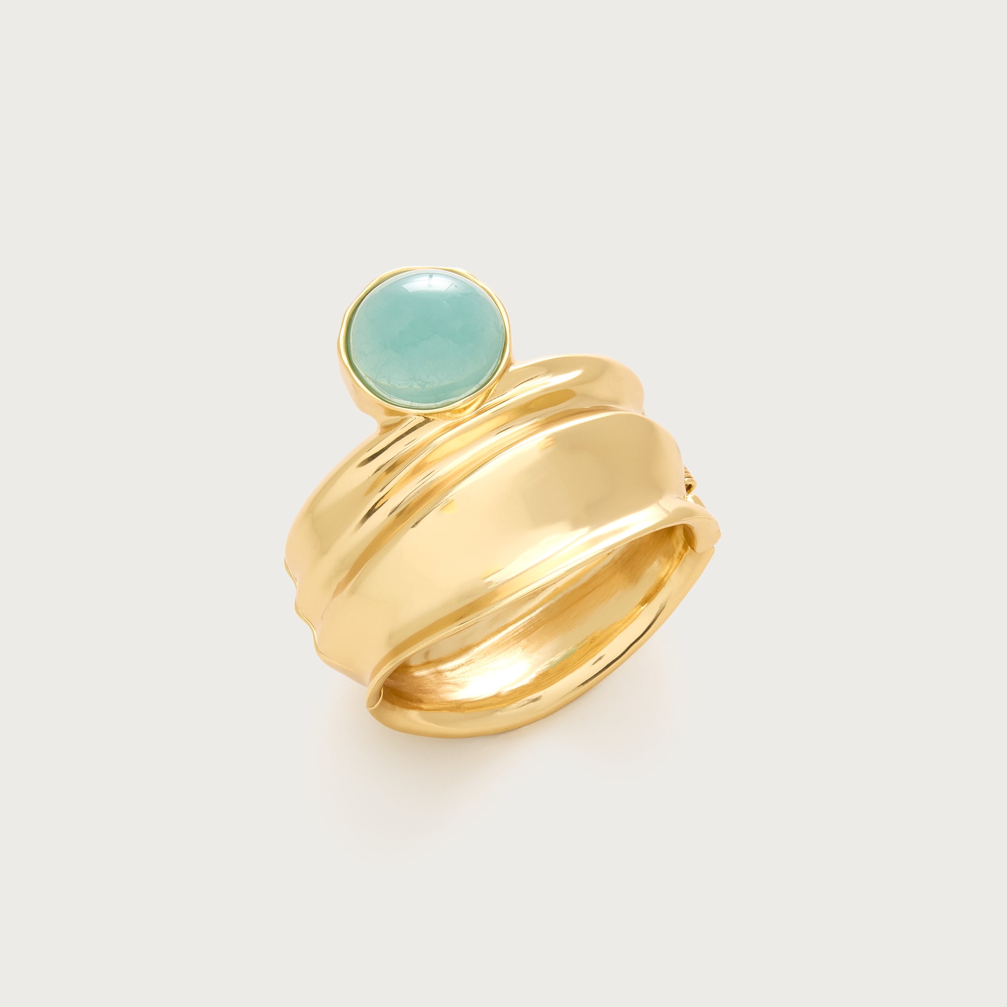 Stone hinge bracelet