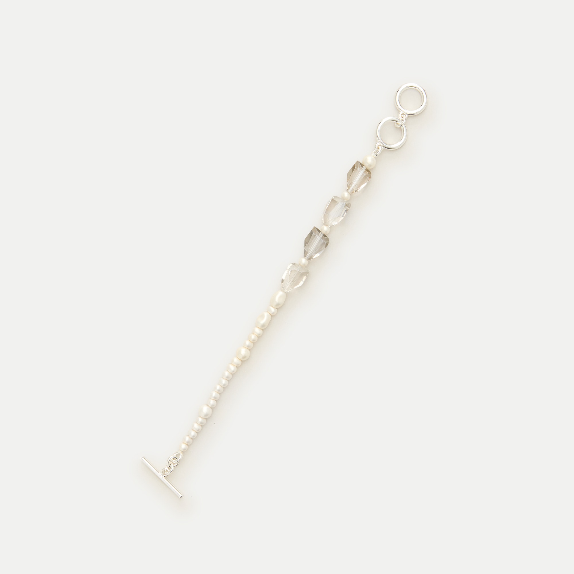 Pearl toggle bracelet