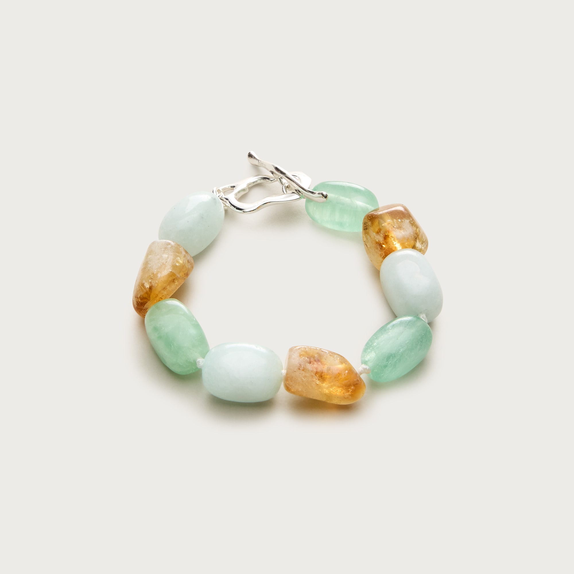 Limited-edition Zycloom X J.Crew mixed-stone bracelet