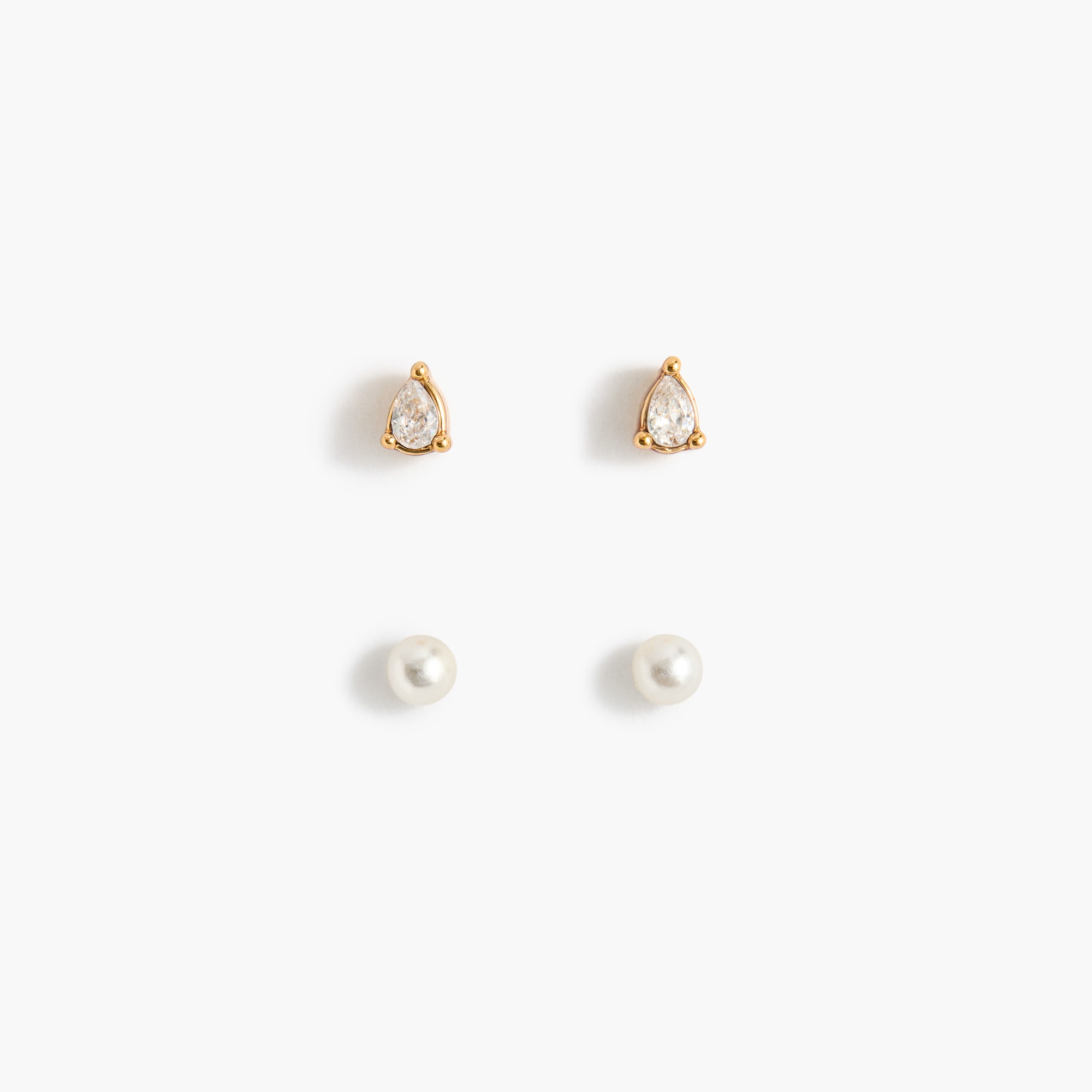 Stud earrings set-of-two