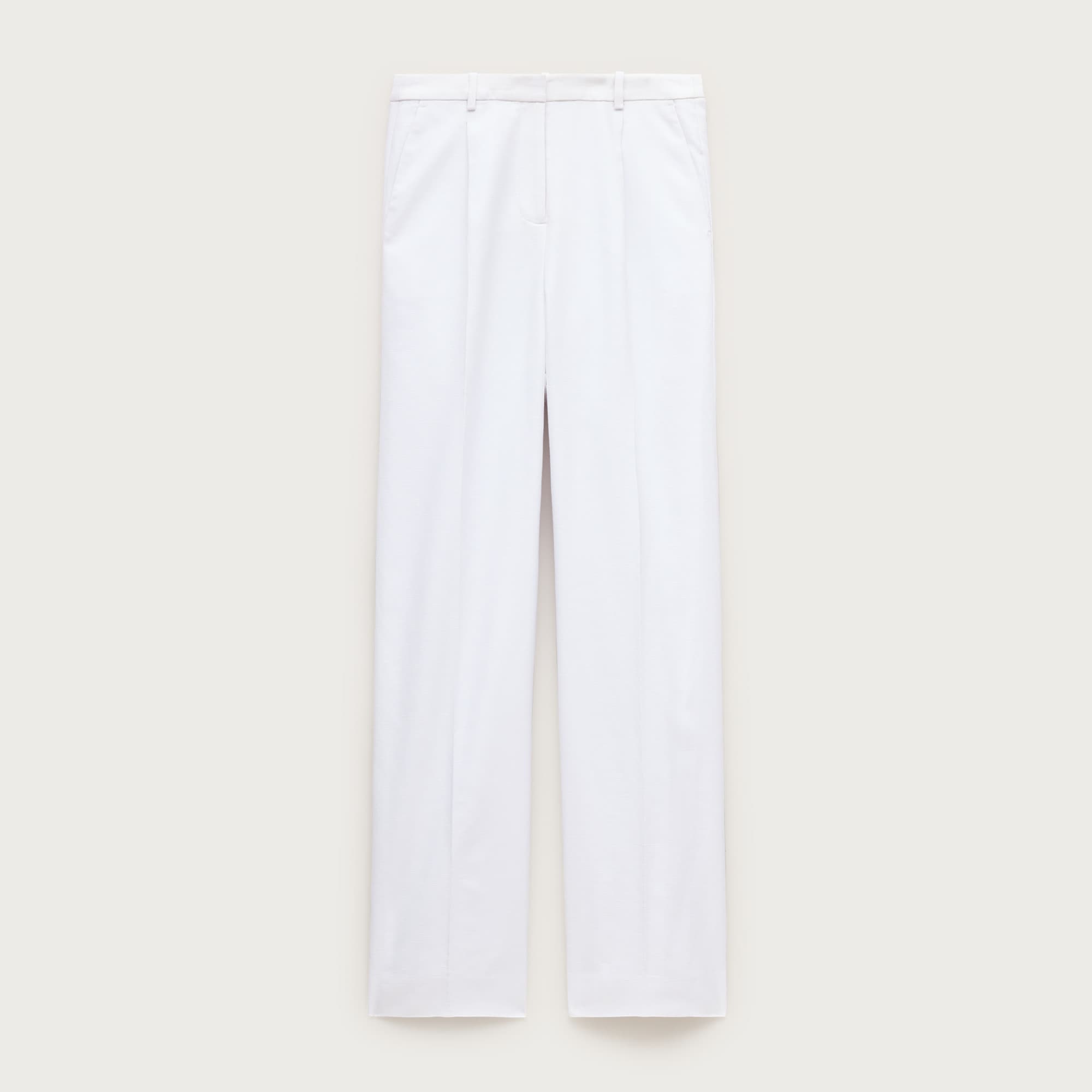Essential wide-leg pant in Gramercy linen blend