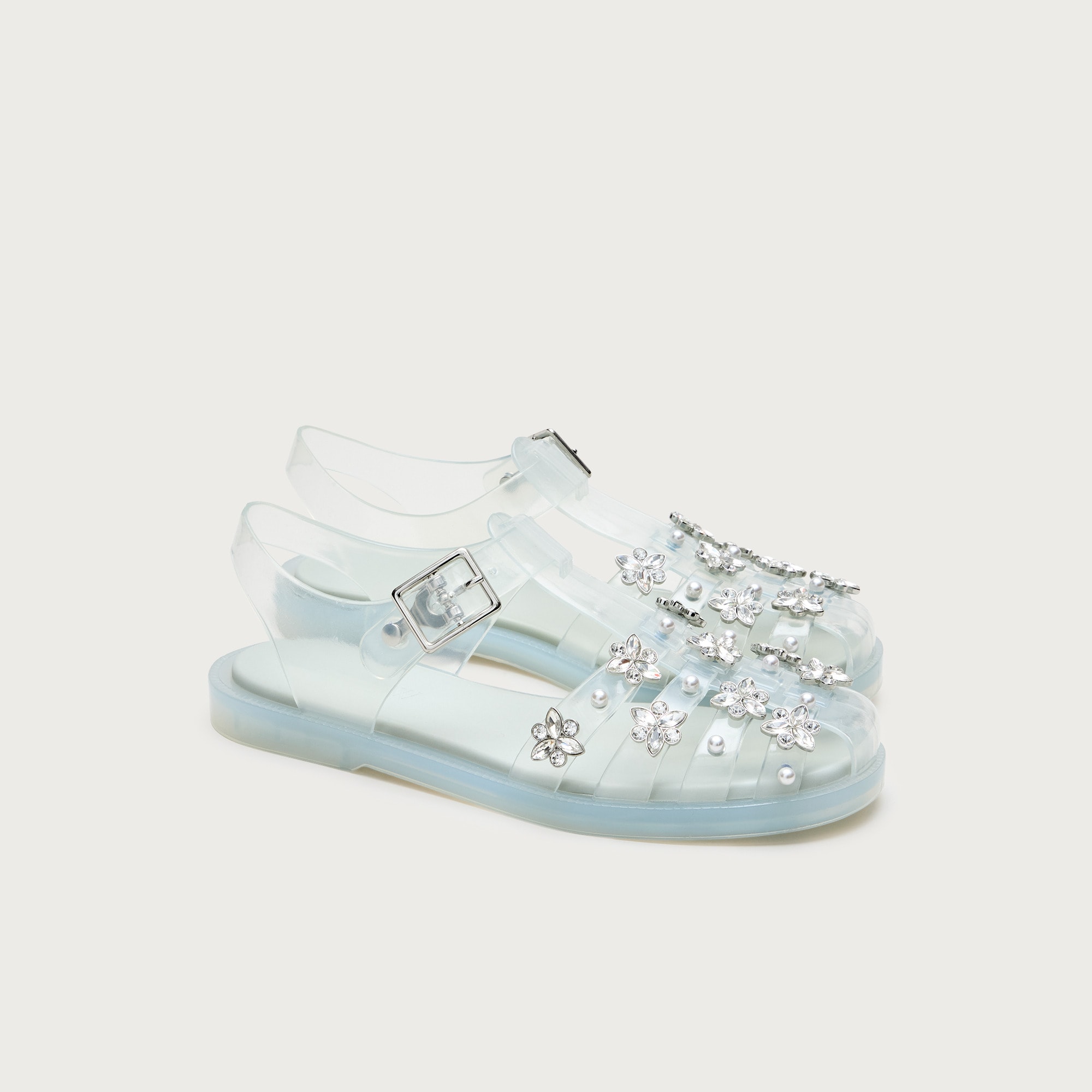Embellished fisherman jelly sandals from J.Crew - $144