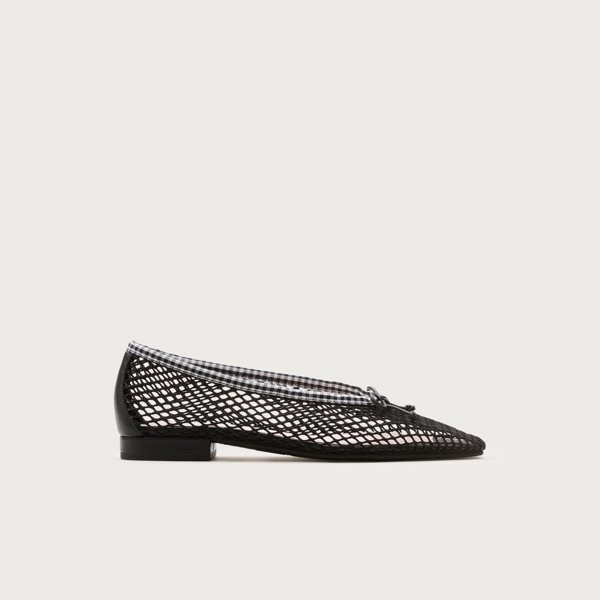 Sophie woven ballet flats in mesh