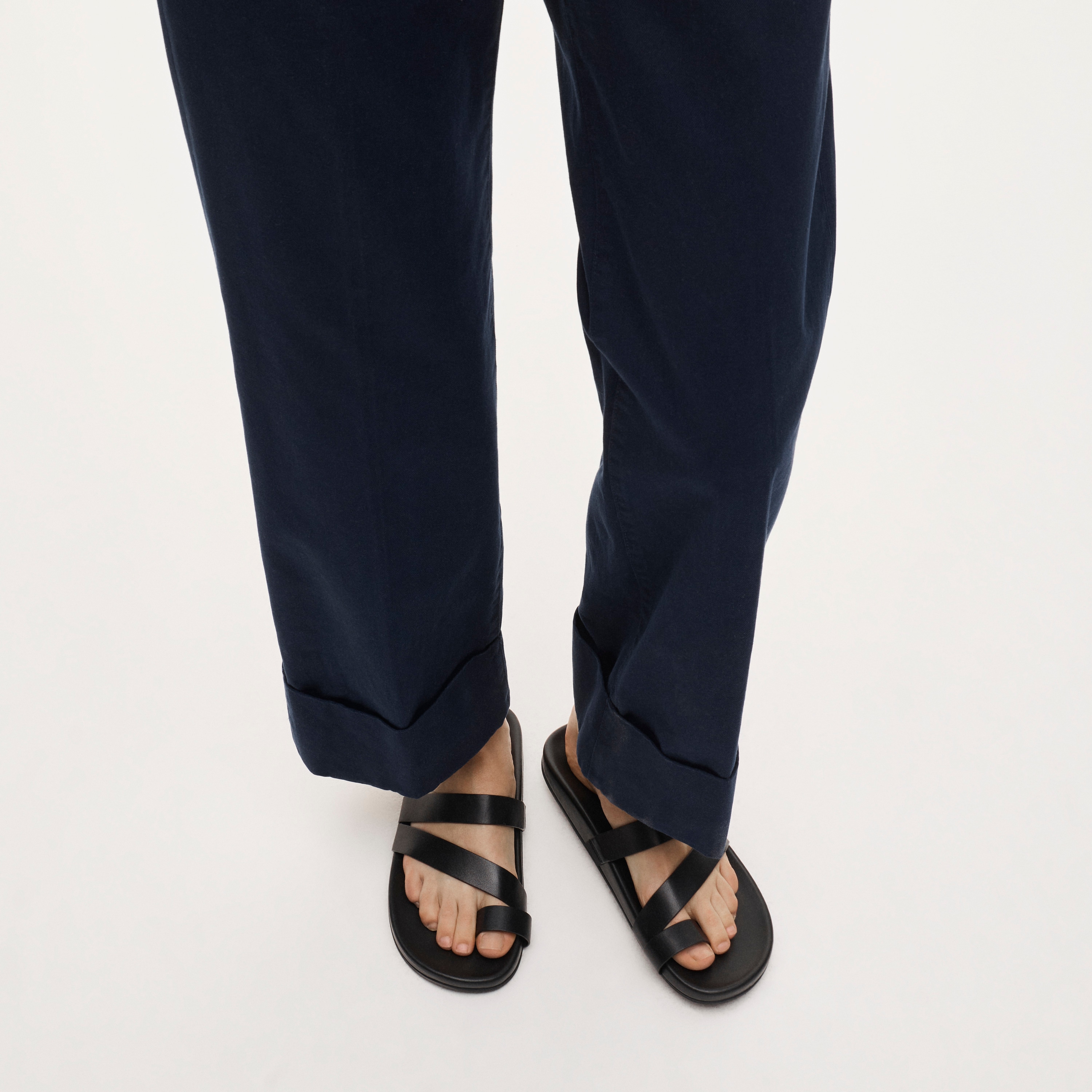 Kira Toe-ring Sandals In Leather For Women | J.Crew