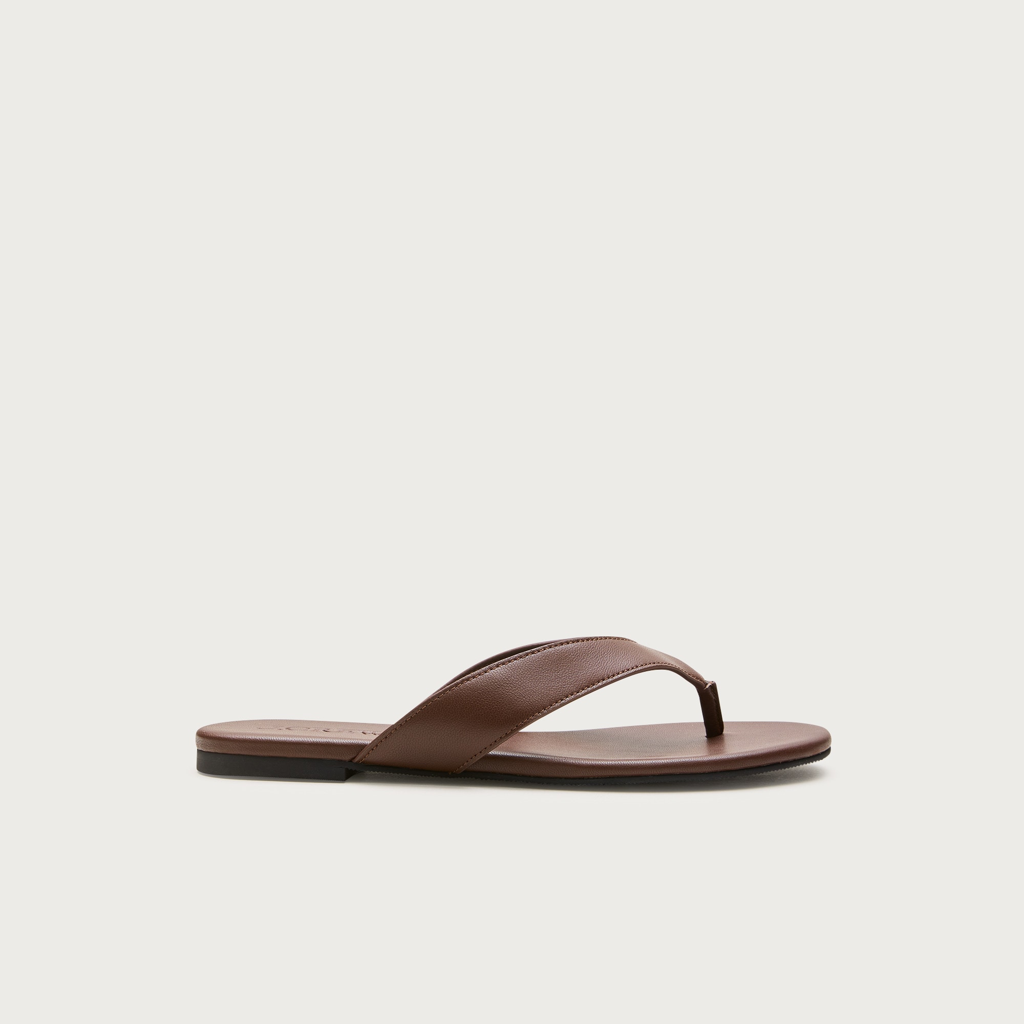 Audrey Slim Thong Sandals In Leather For Women | J.Crew