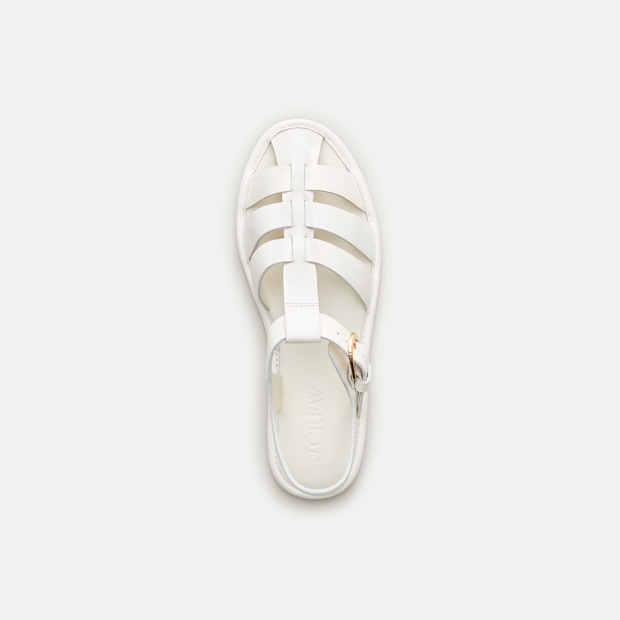 Fisherman sandals in crinkle leather - thumbnail 6