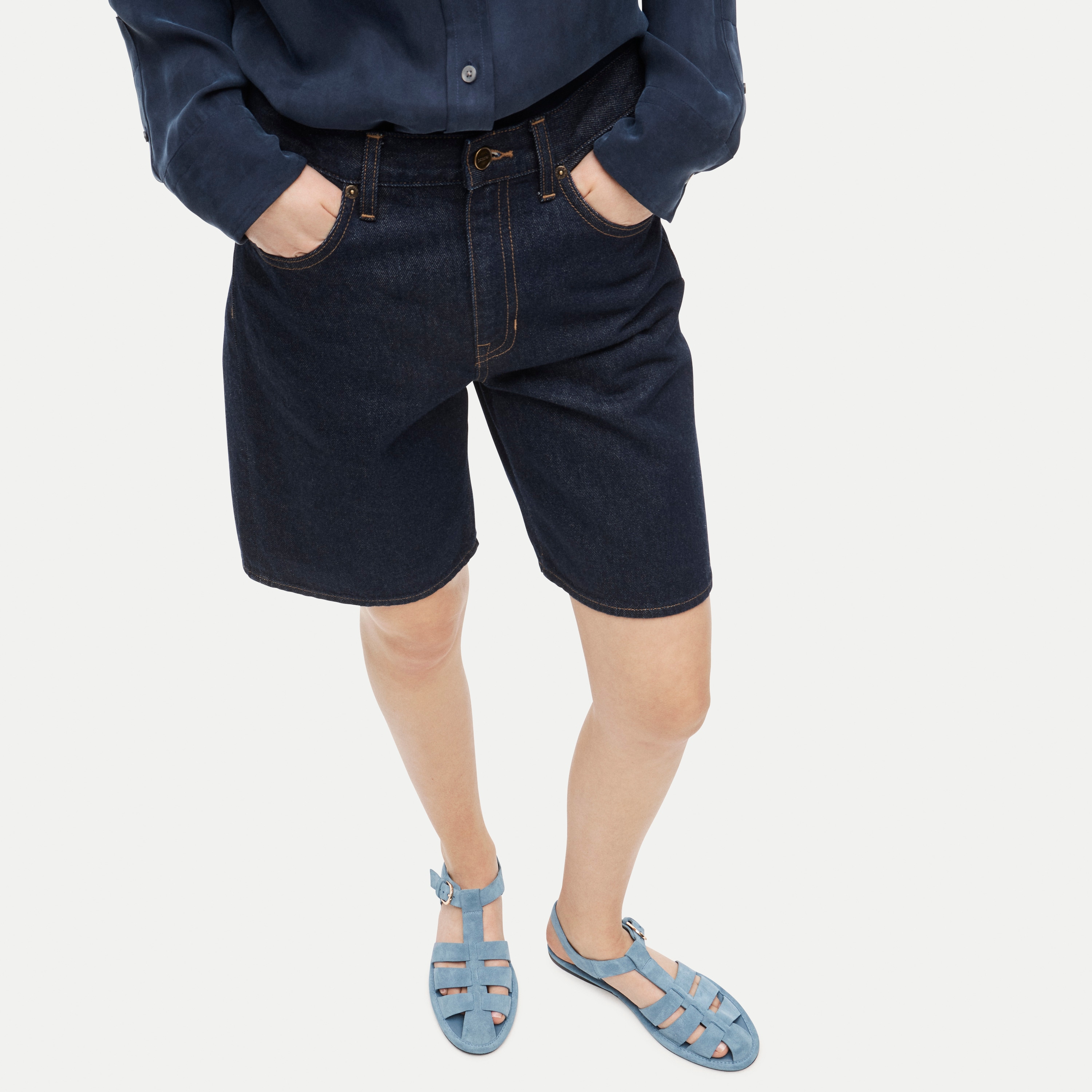 Fisherman sandals in suede