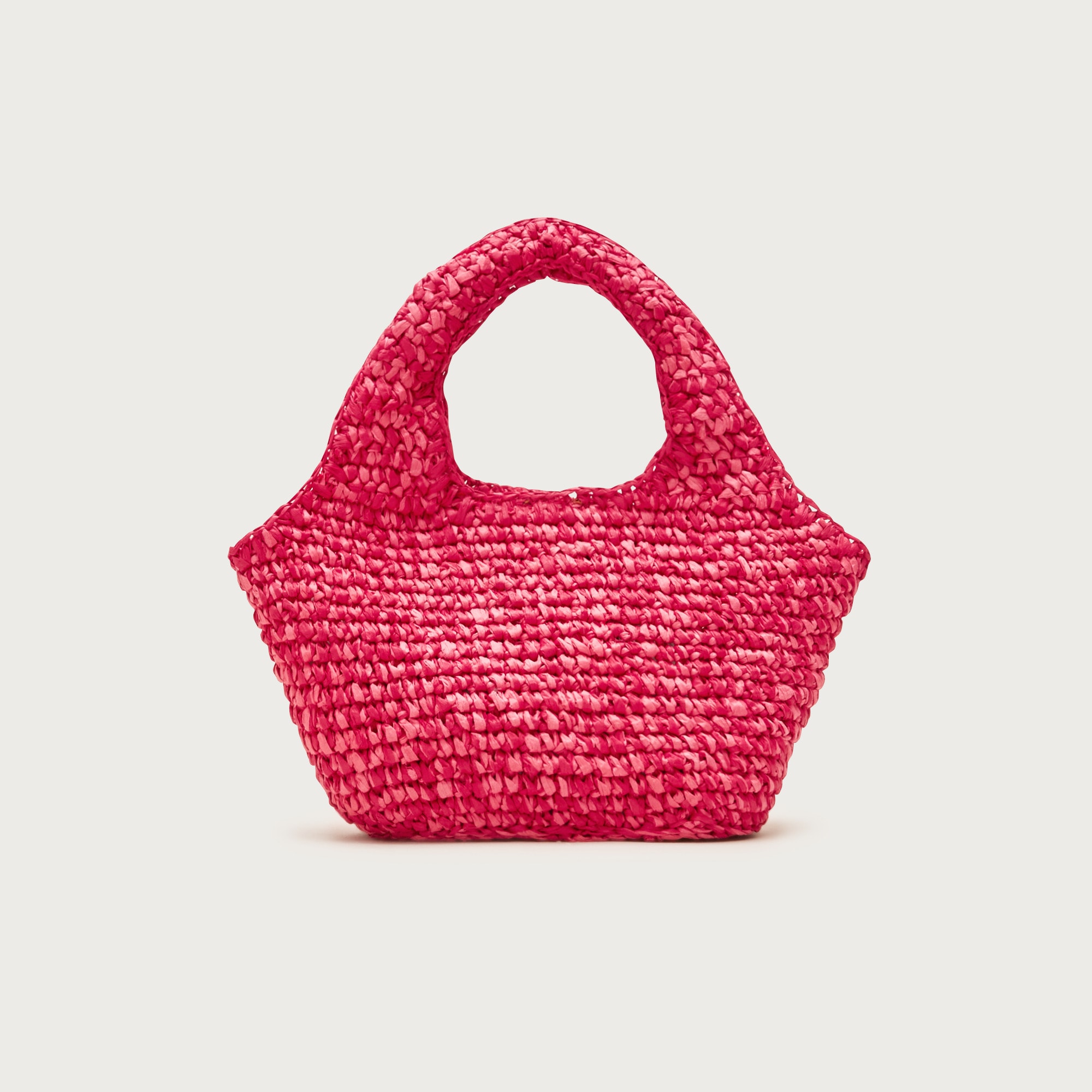 Small Handwoven Tote In Marled Straw For Women | J.Crew