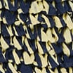 Large handwoven tote in marled straw LEMONGRASS NAVY MARL