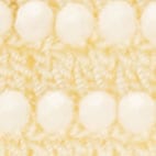Handcrocheted top-handle bag in stripe IVORY