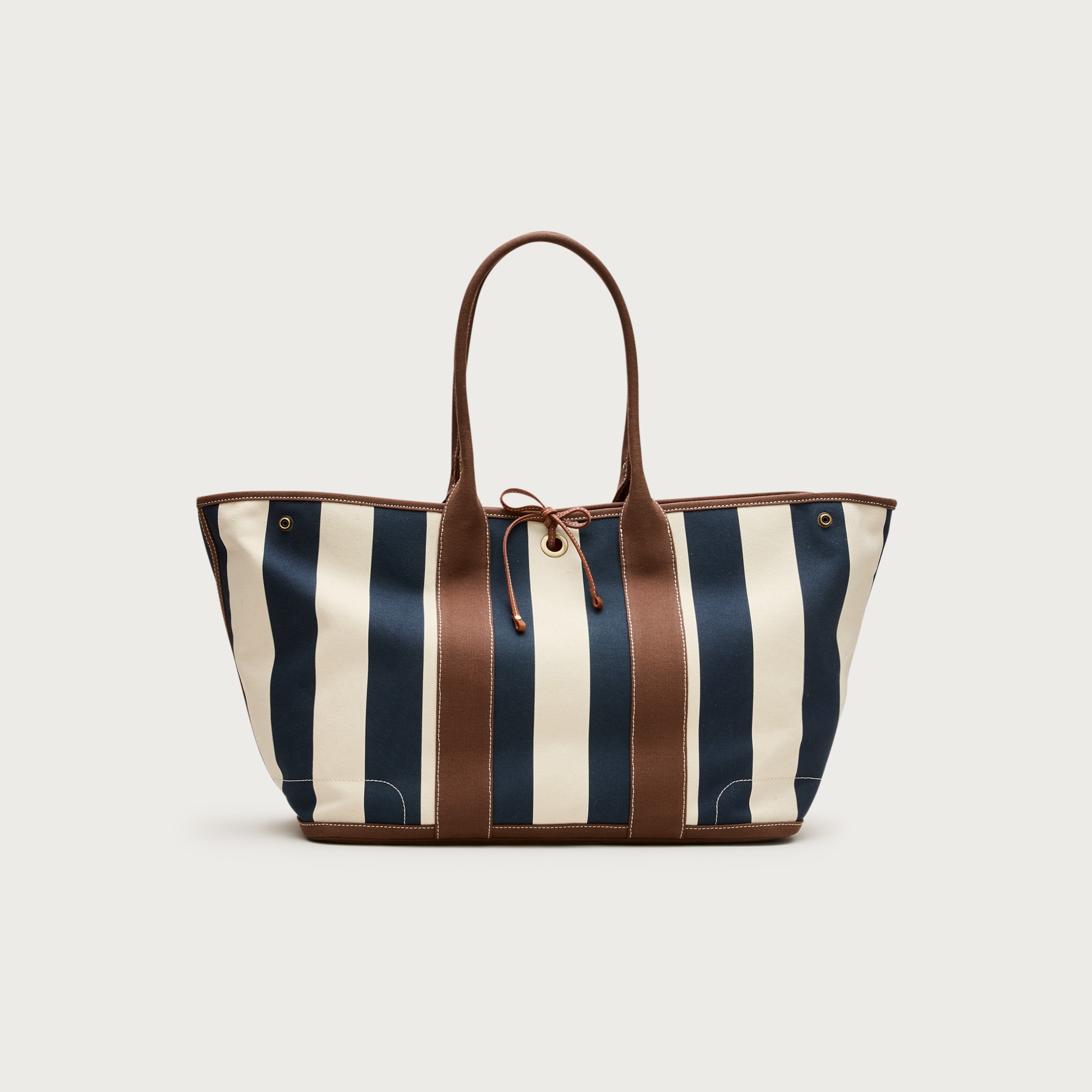 1998 large Montauk tote in stripe from J.Crew - $182