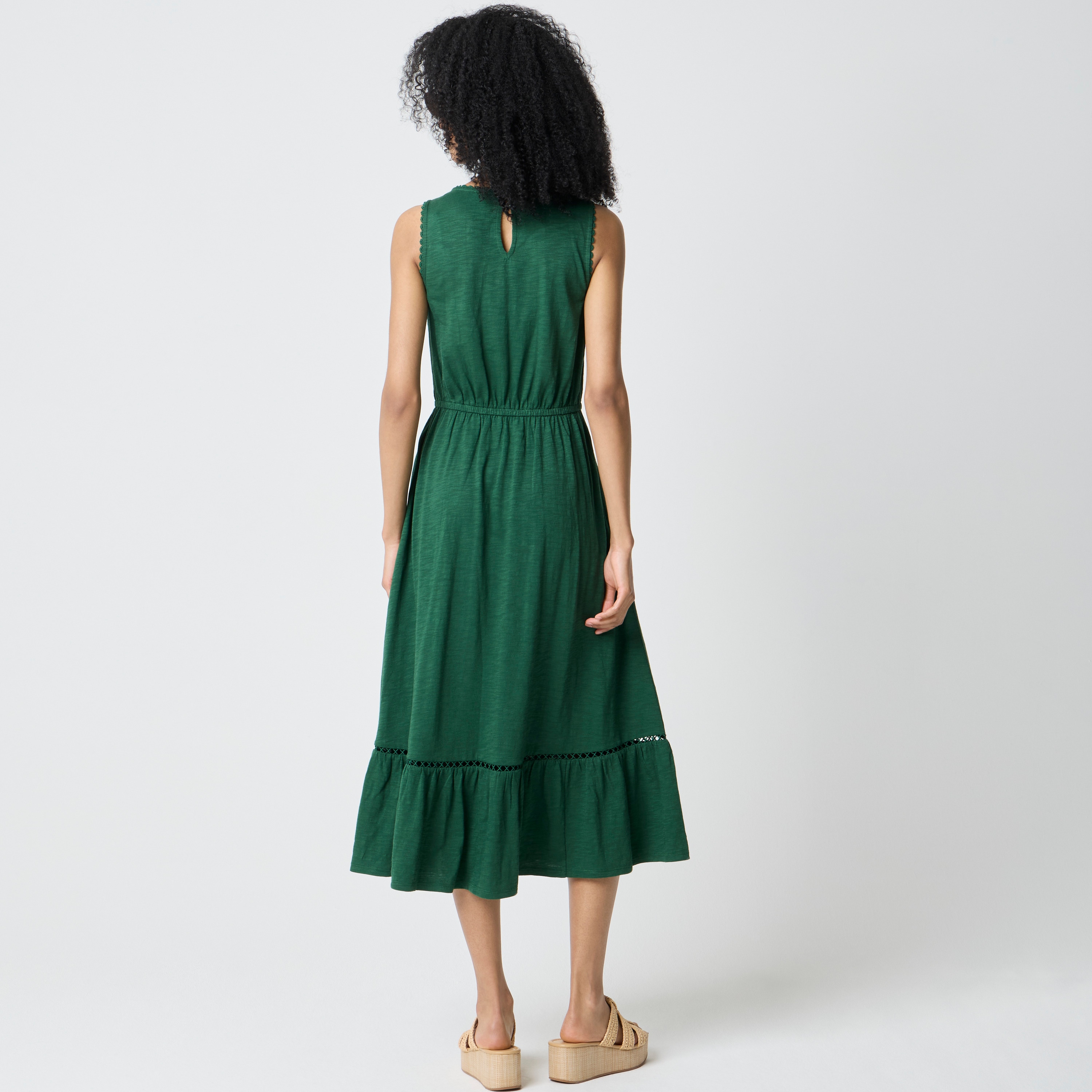 Knit midi dress