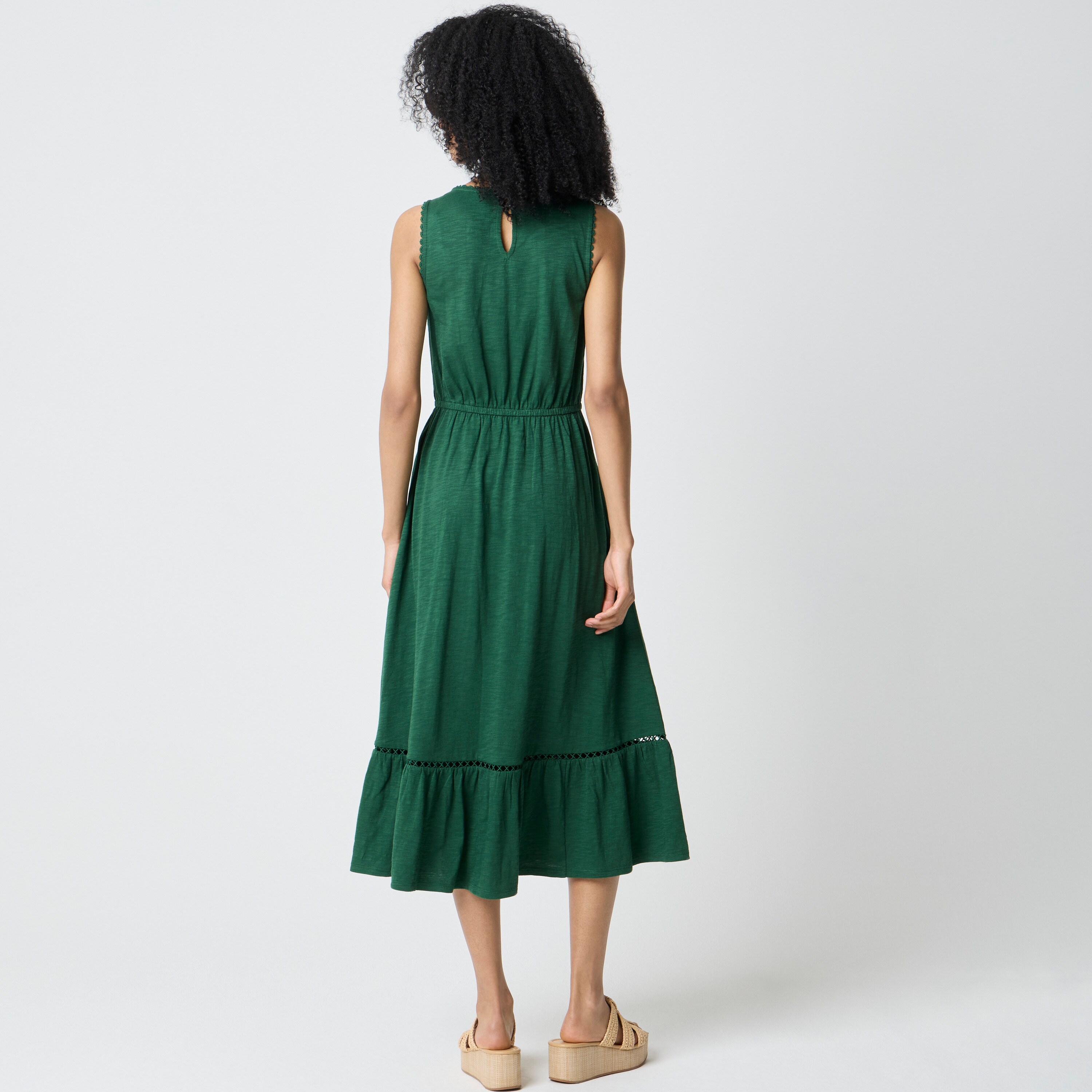 Knit midi dress
