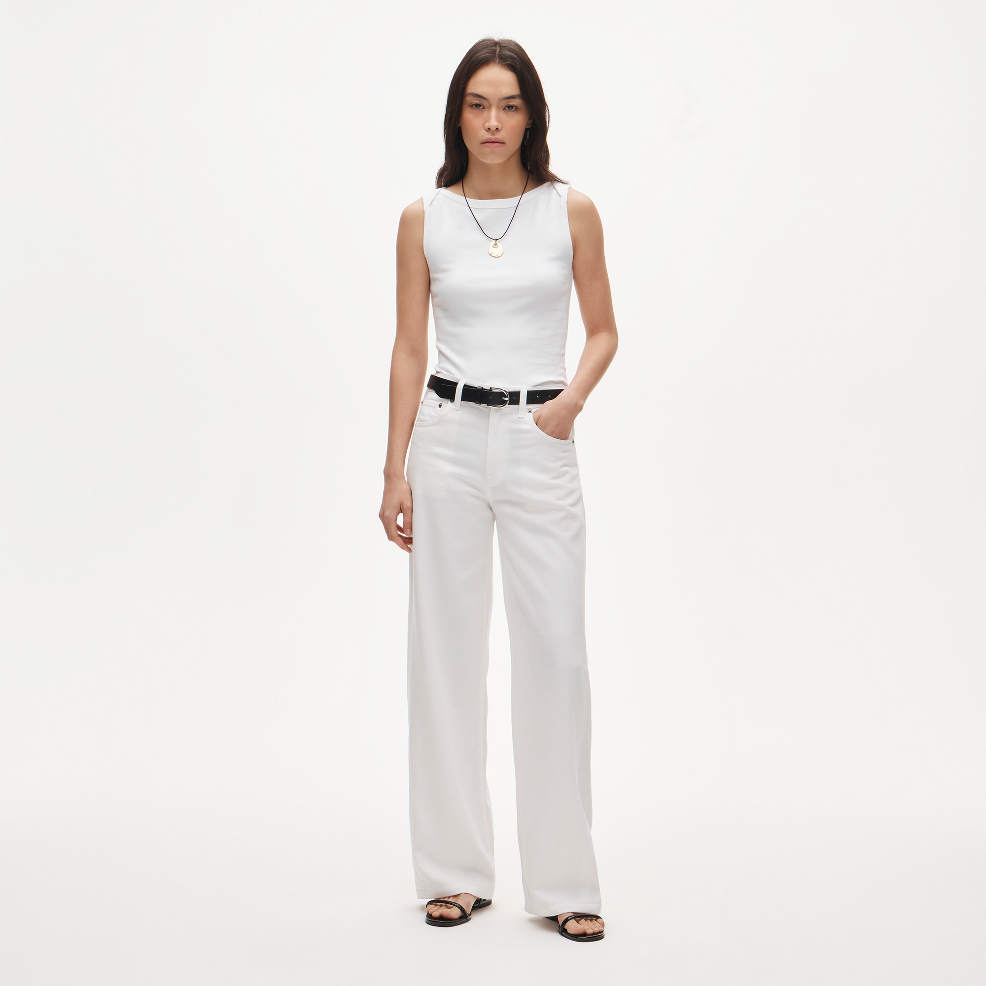 Perfect-fit boatneck tank top - image 3