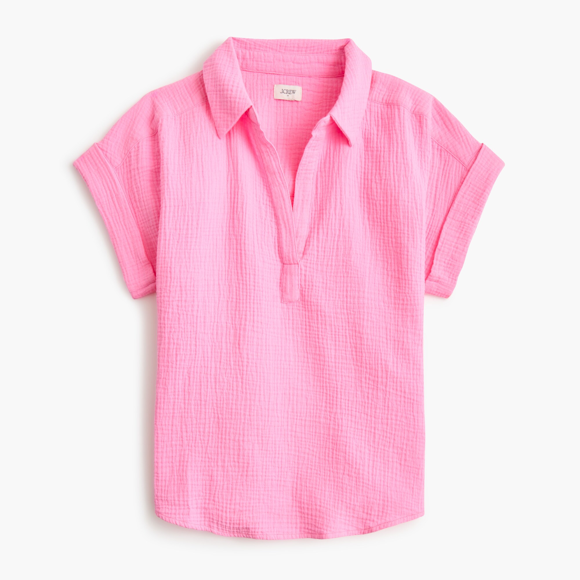 Gauze Popover Top For Women | Factory