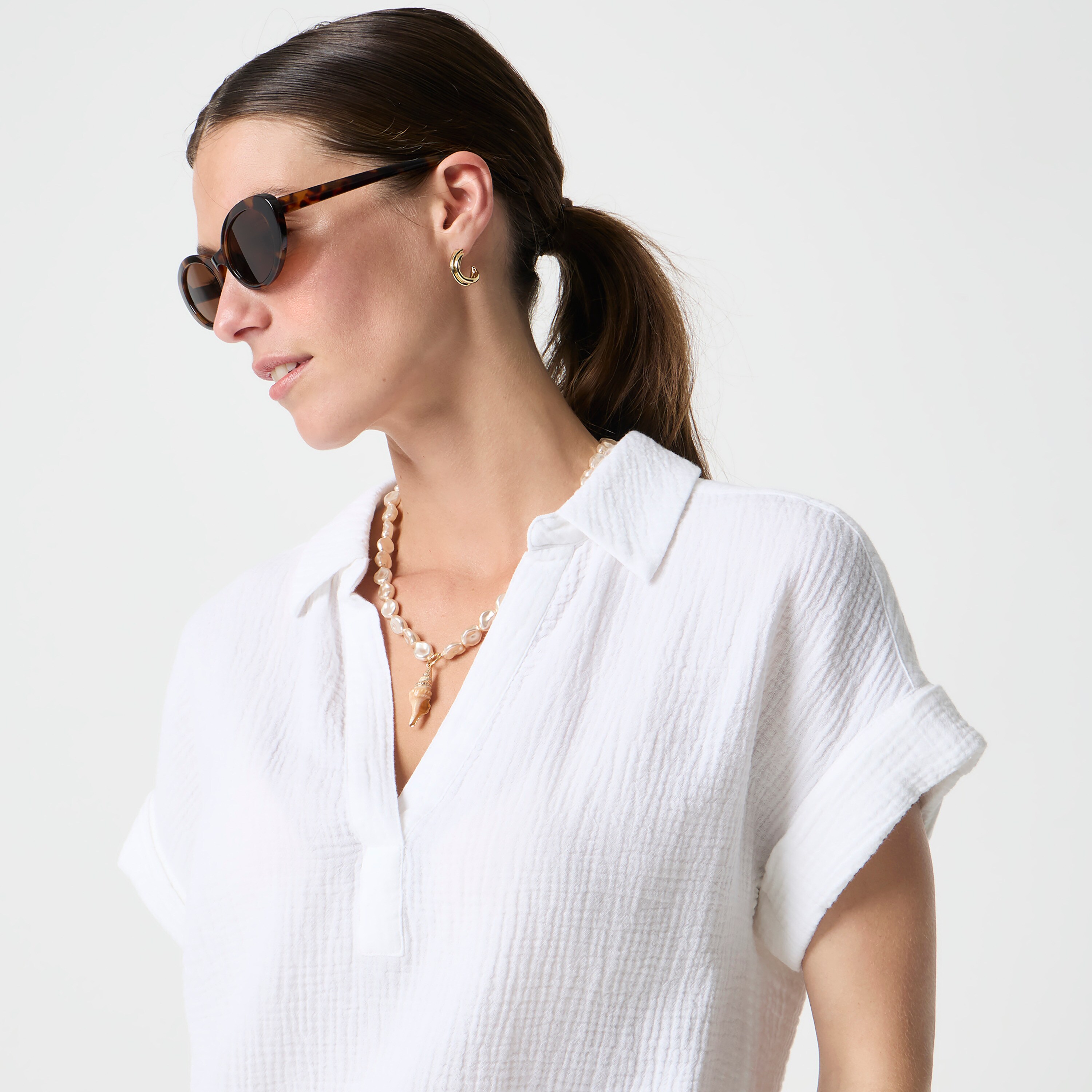 Gauze popover top