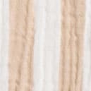 Striped gauze popover top CASHEW WHITE