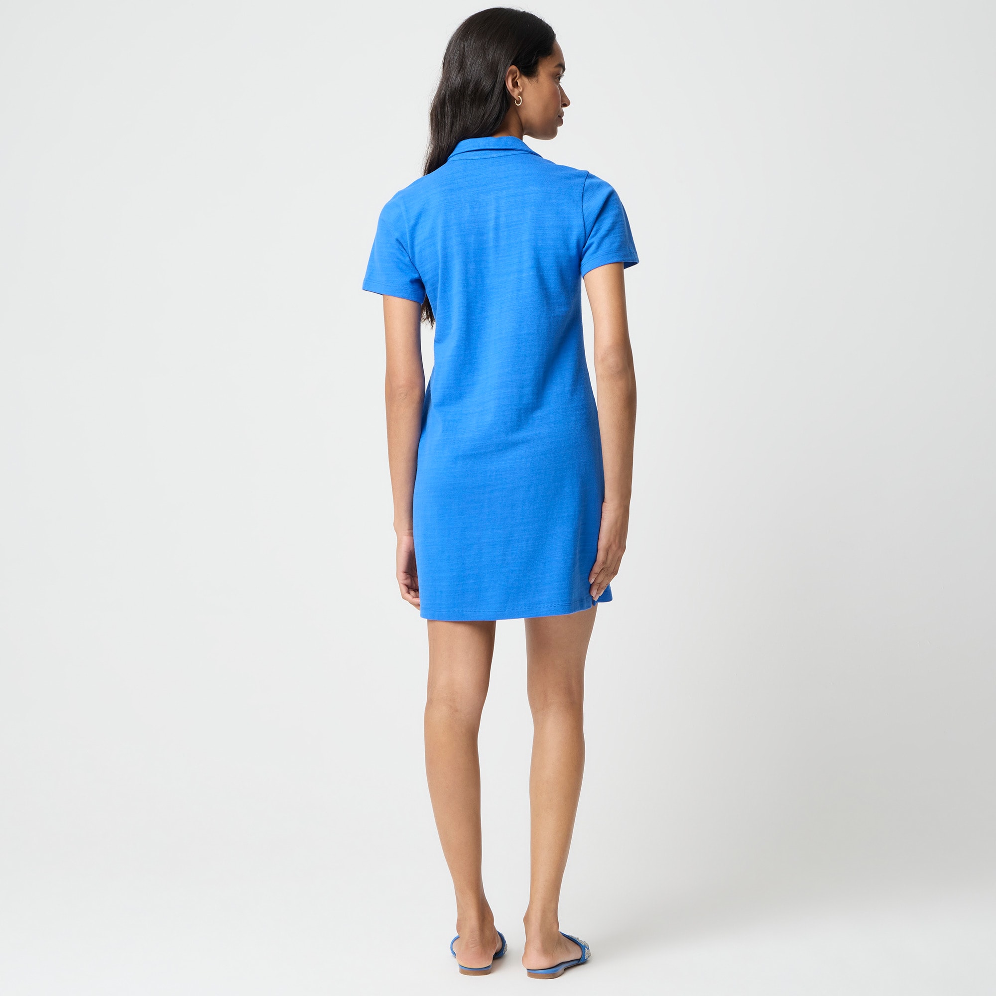 collared t shirt dress ANRABESS Women's 2026 Summer V Neck Tshirt Casual Cap Sleeve Spring Mini Vacation Dresses with Pockets Almond Small at Amazon Women's Clothing store This blue midi dress features a collared notch v Toad&Co Shirt Dress: Plaiditude