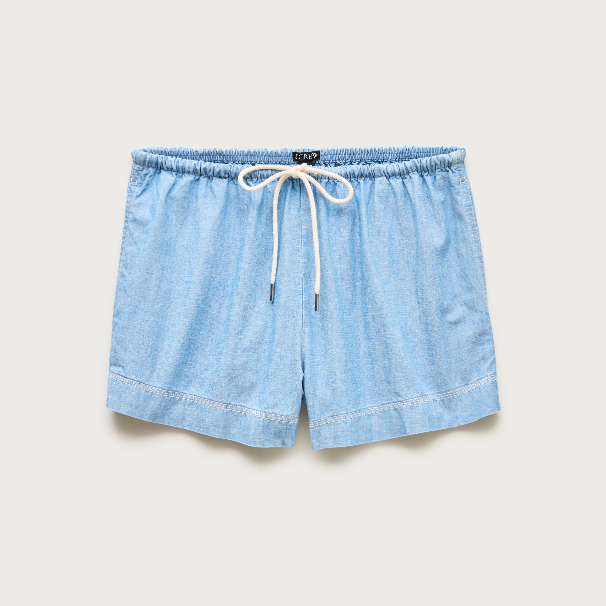 Cruise short in chambray