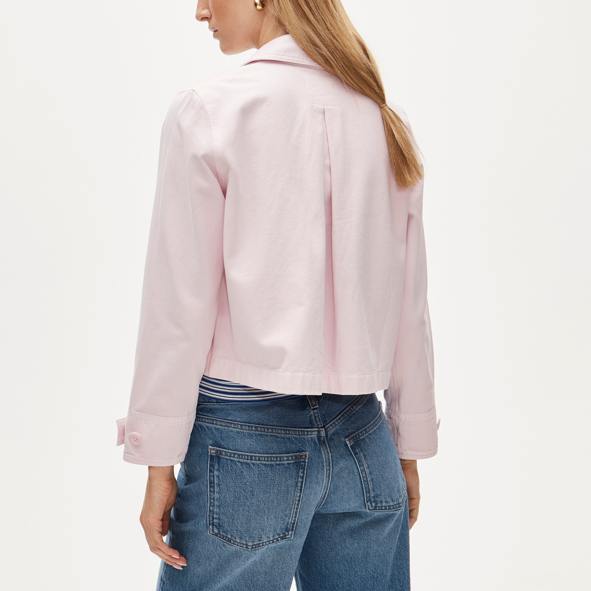 Cropped Barn Jacket&trade; in cotton twill - image 5