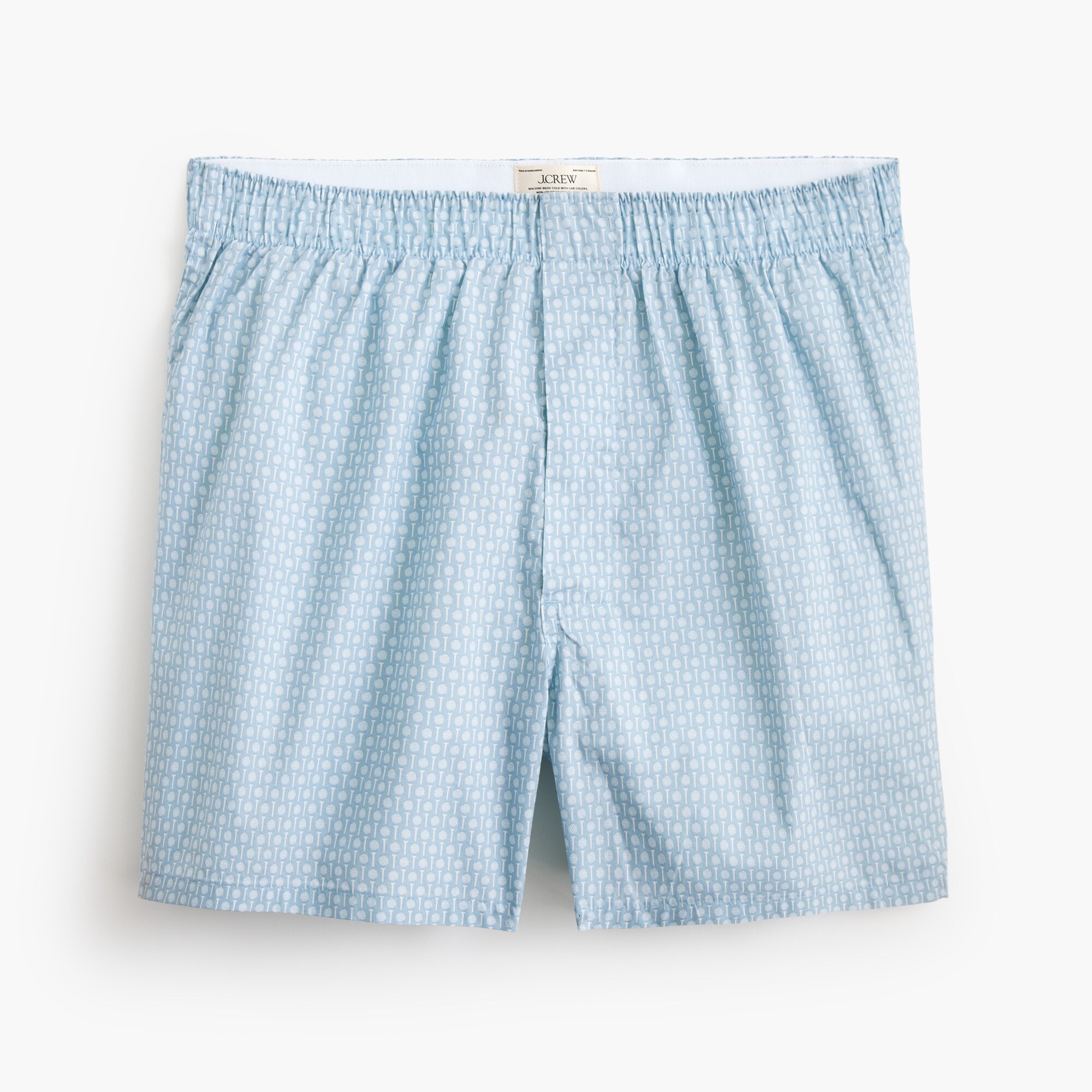 golf ball and tee woven boxers for men