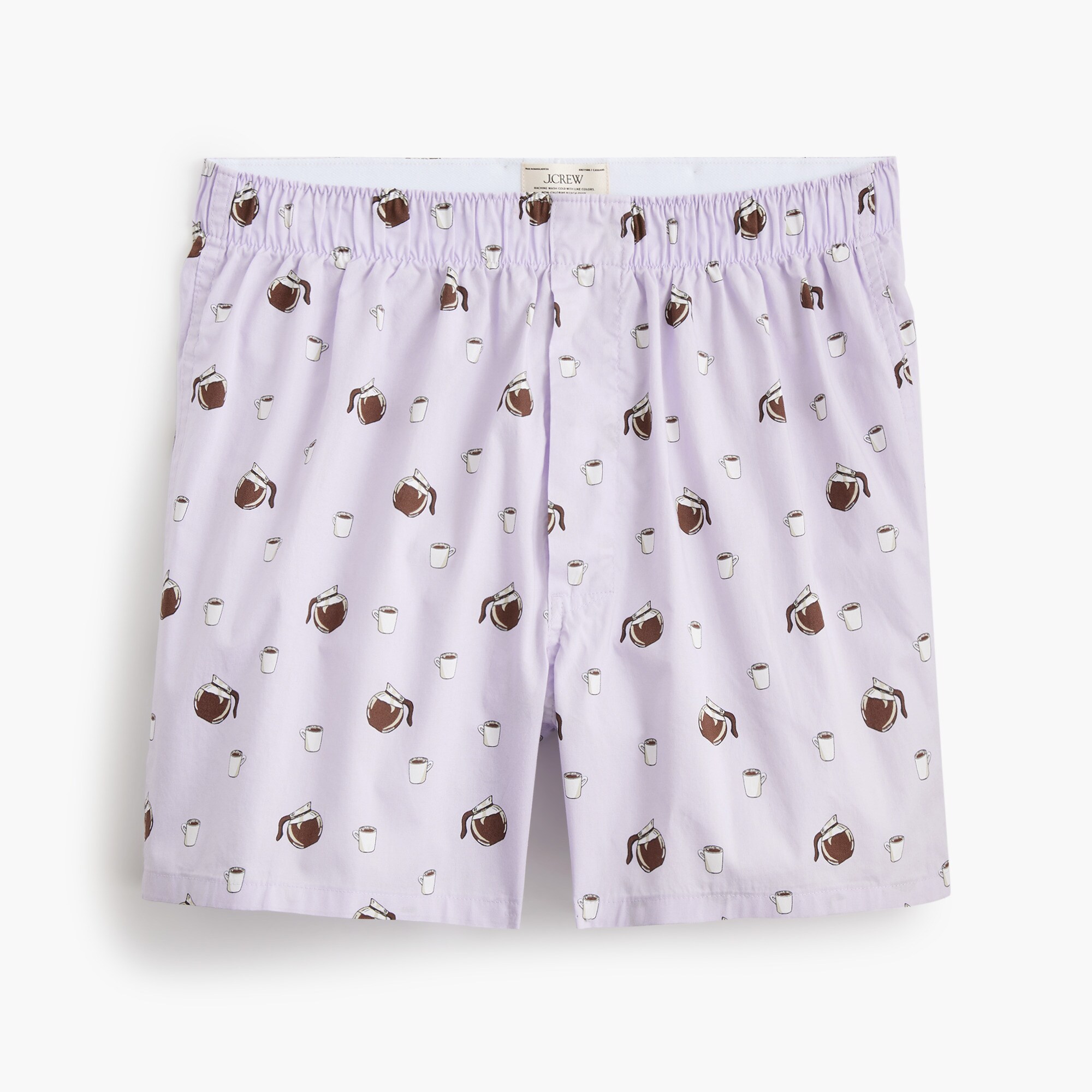 coffee woven boxers for men