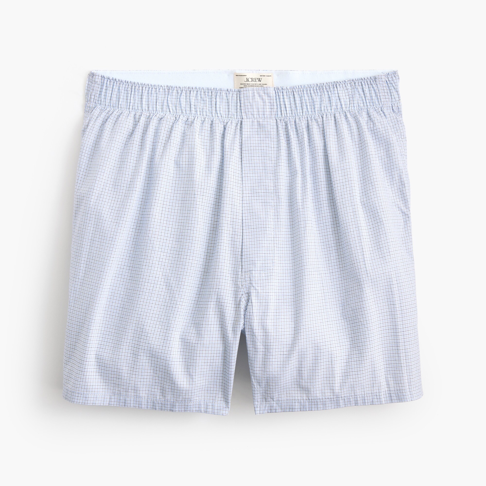 mens Tattersall woven boxers