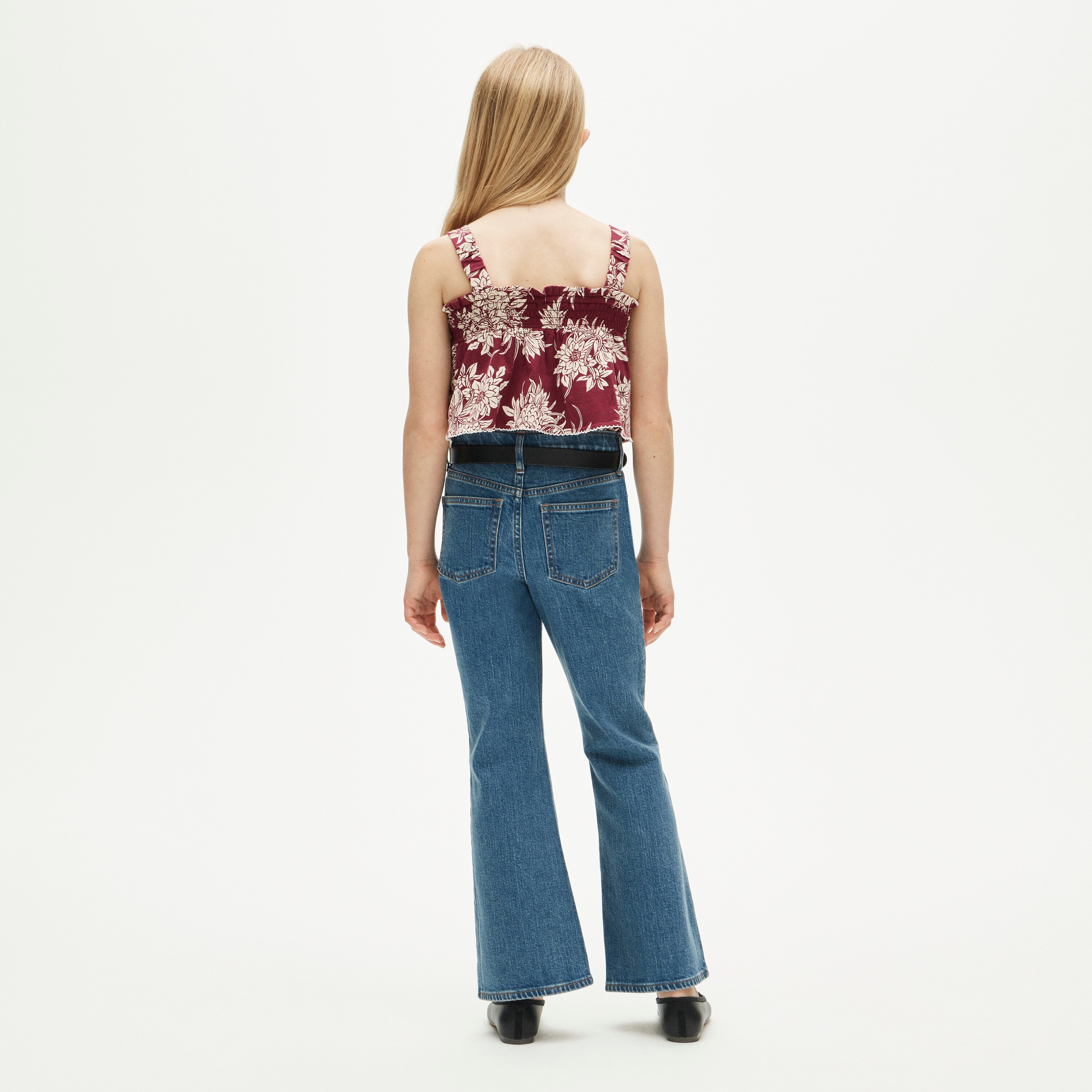 Girls' flare jean