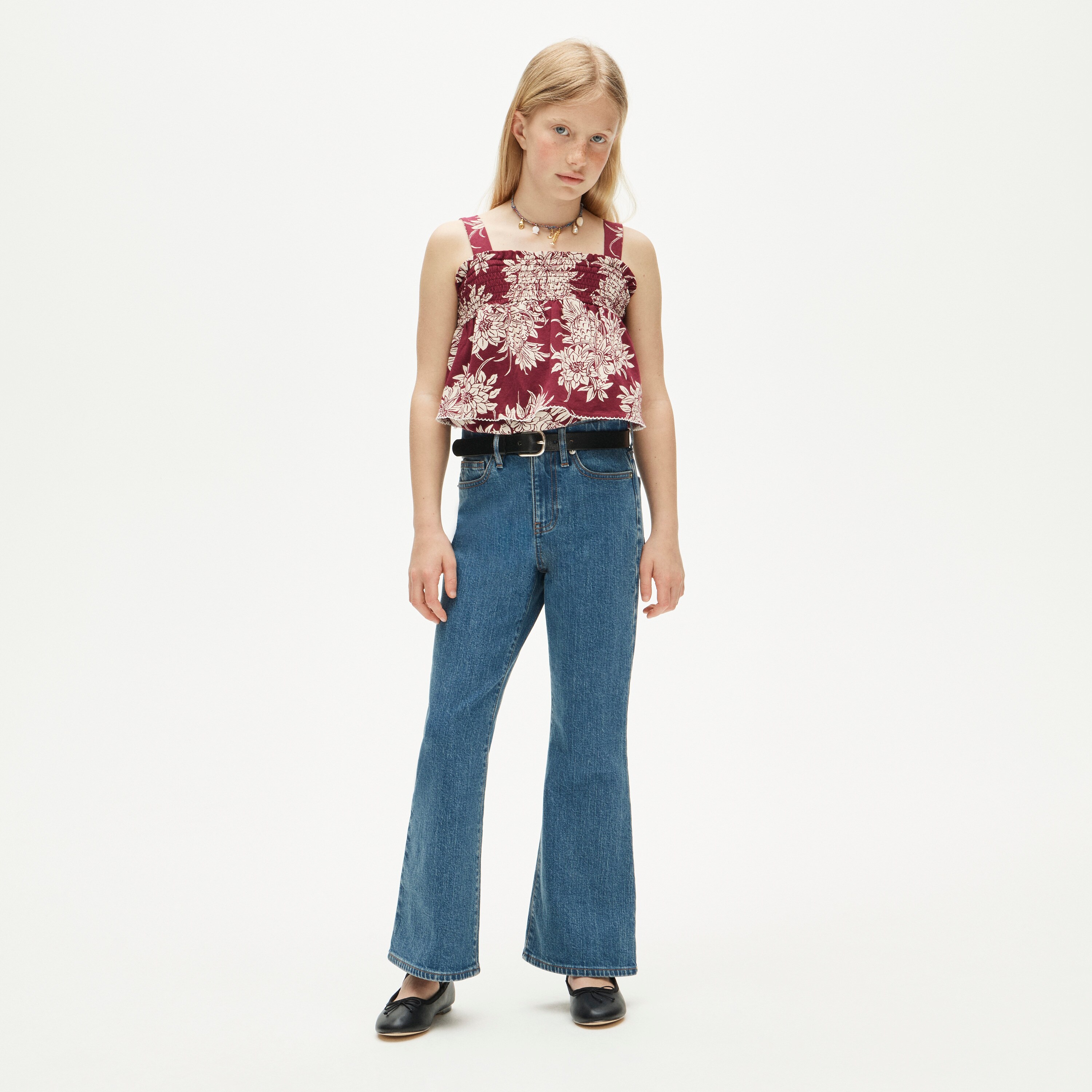 Girls' flare jean