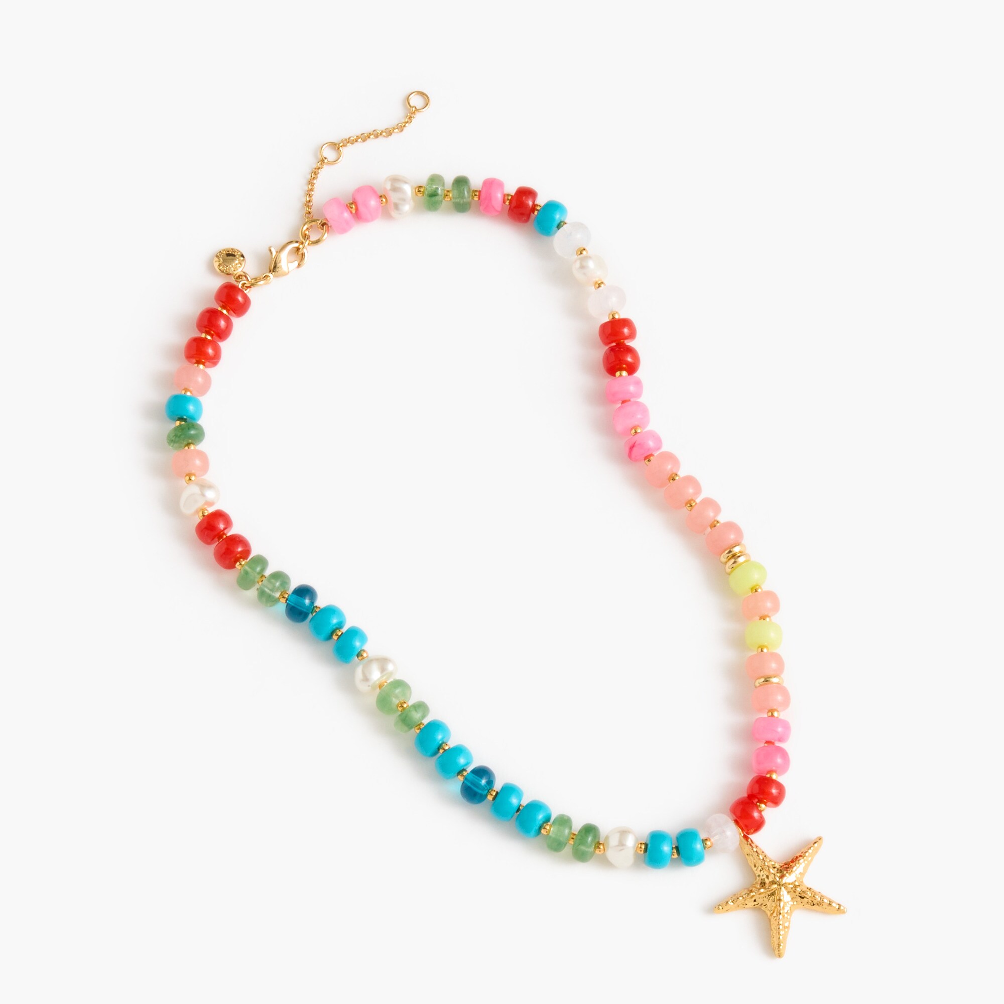 Starfish beaded necklace