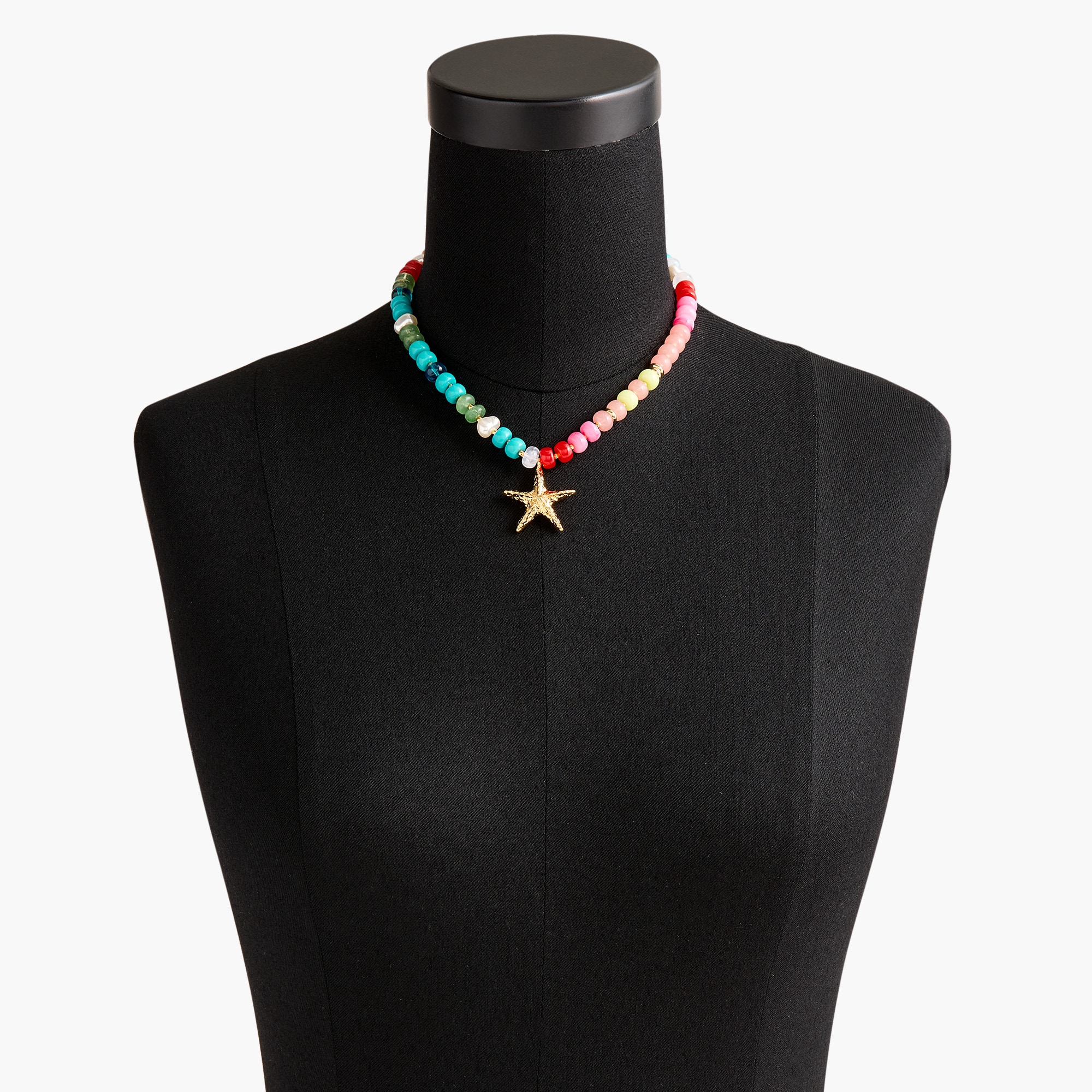 Starfish beaded necklace