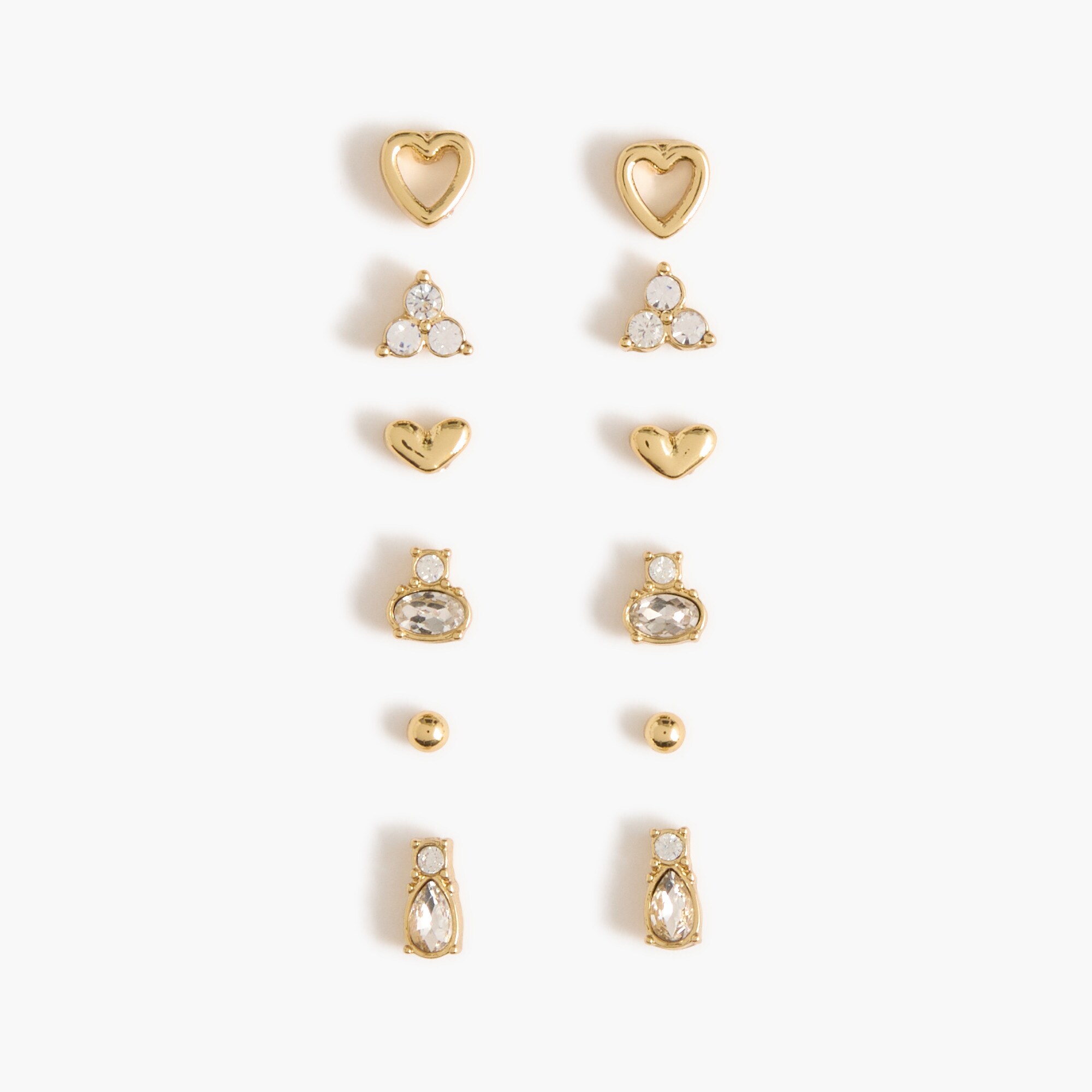 stud earrings set-of-six for women