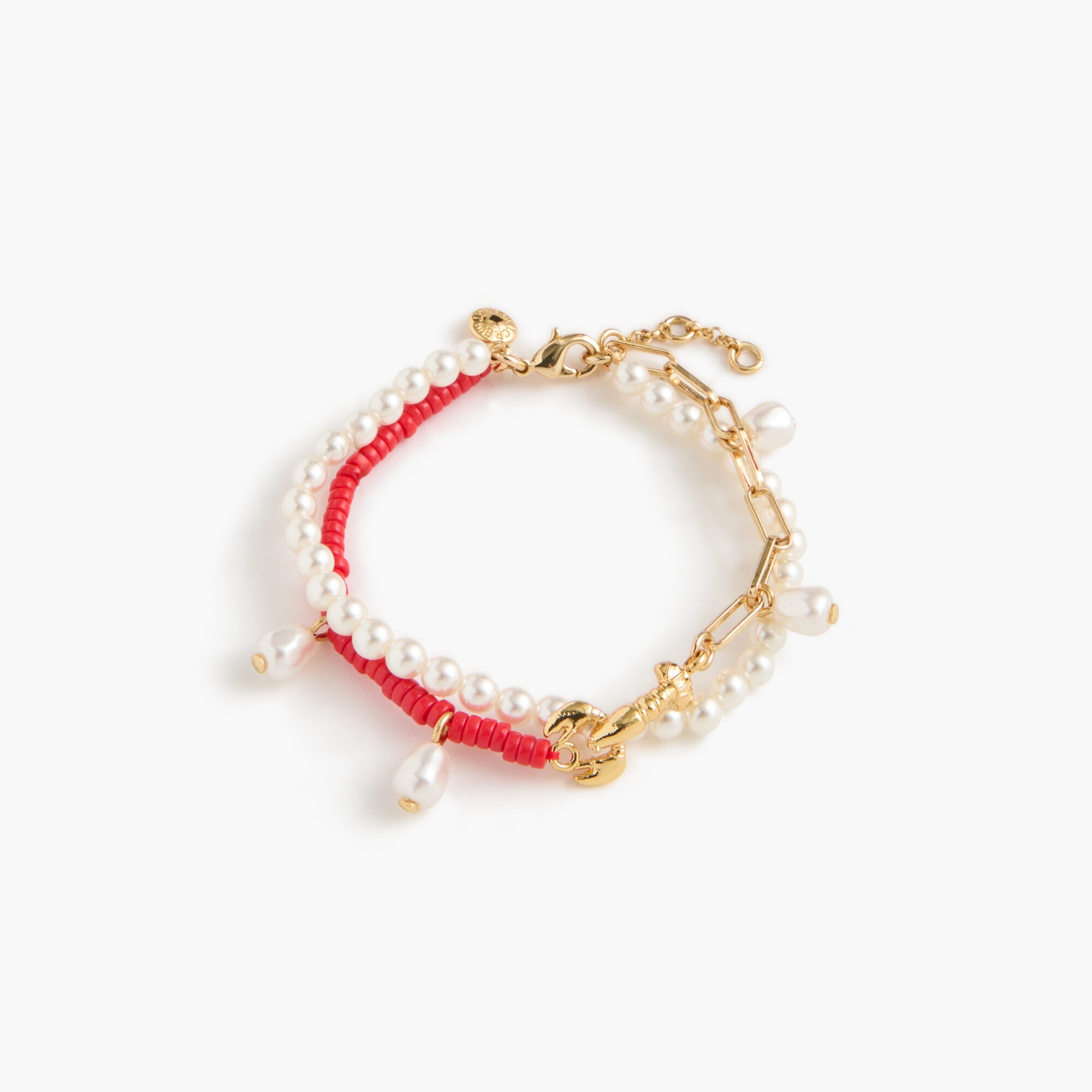 lobster charm bracelet for women