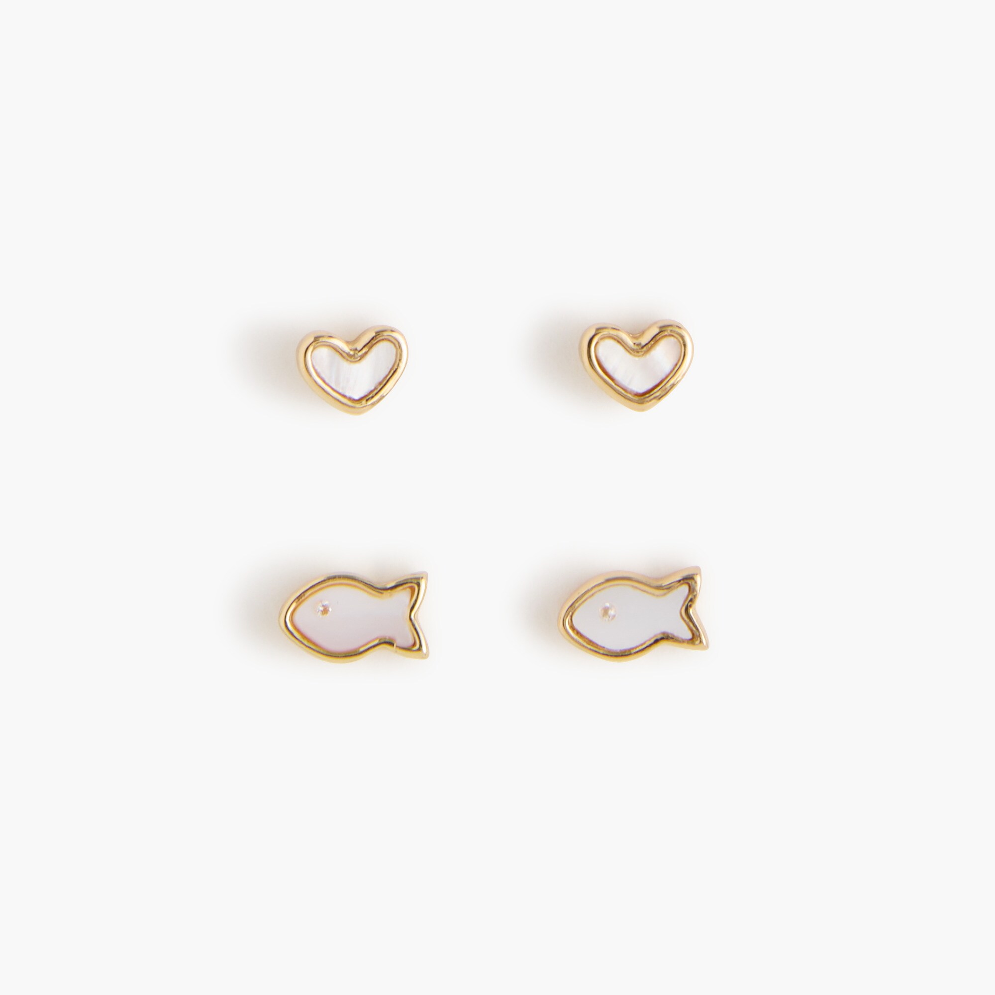fish earrings set-of-two for women