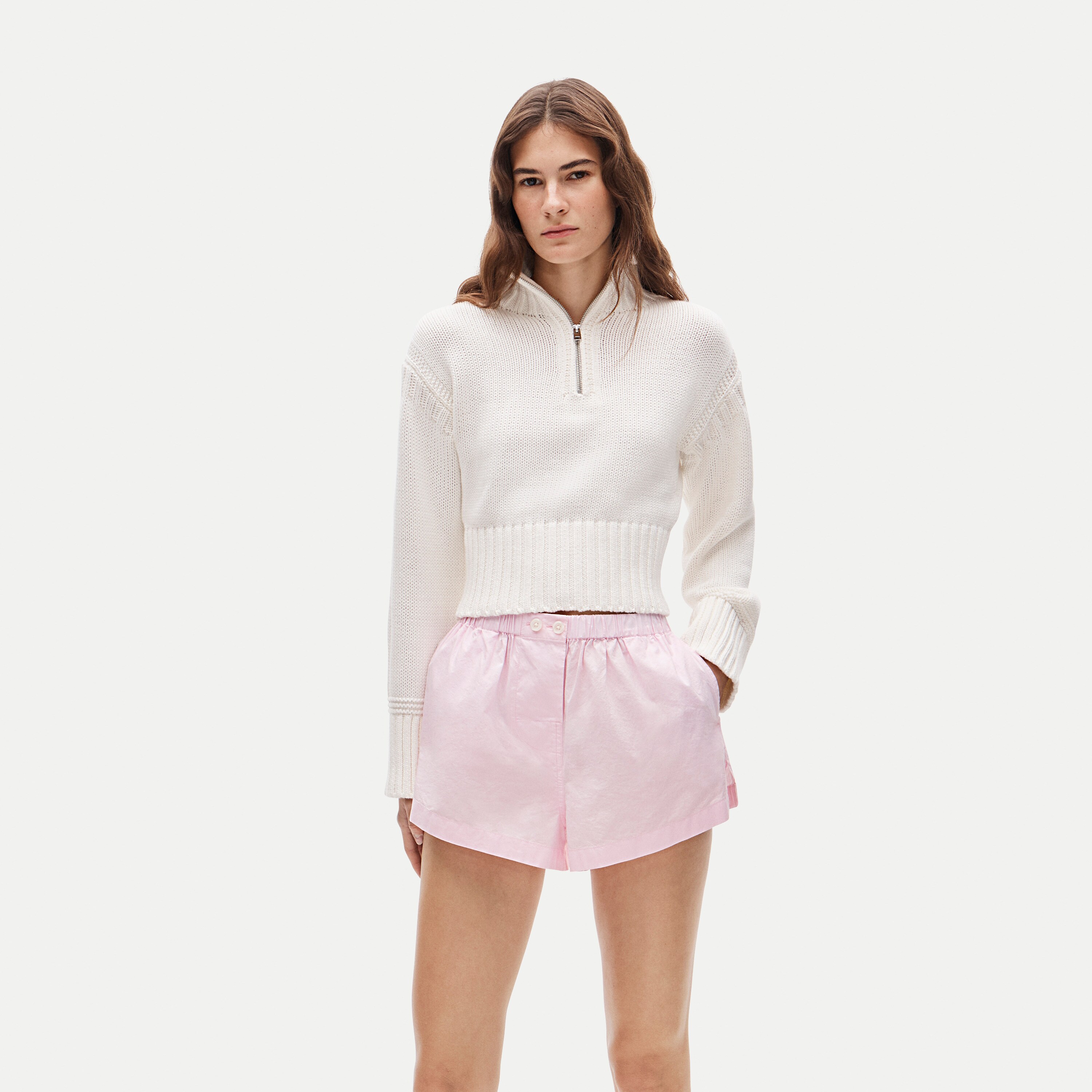 End-on-end cotton boxer short