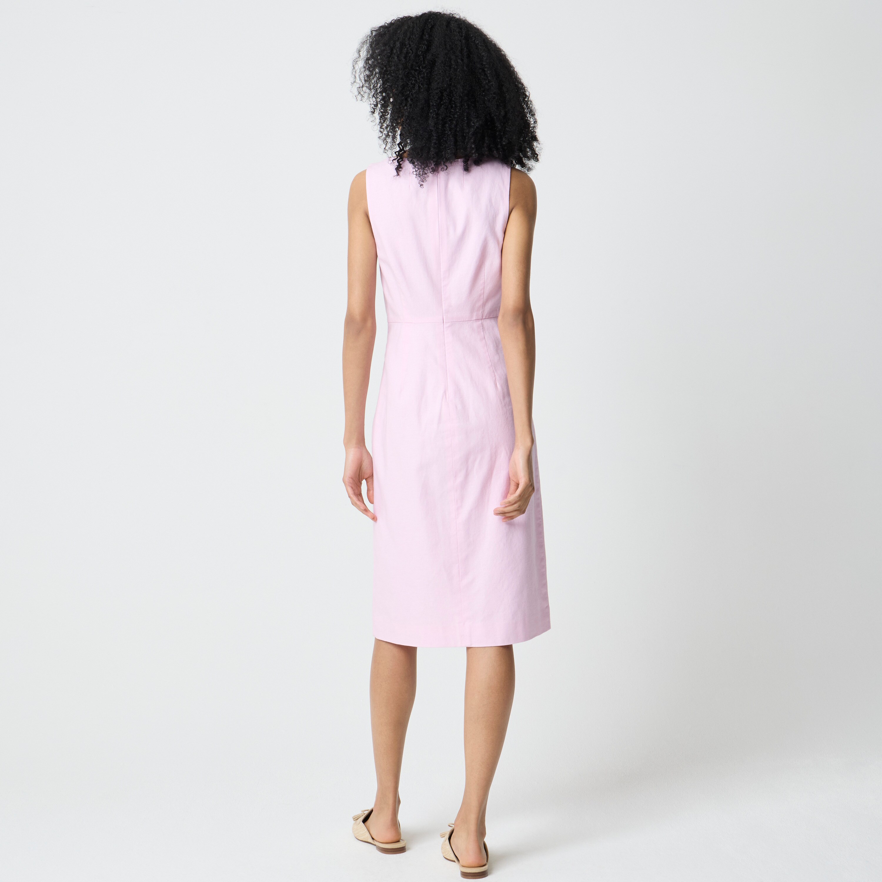 strapless open back dress J.Crew main image 1