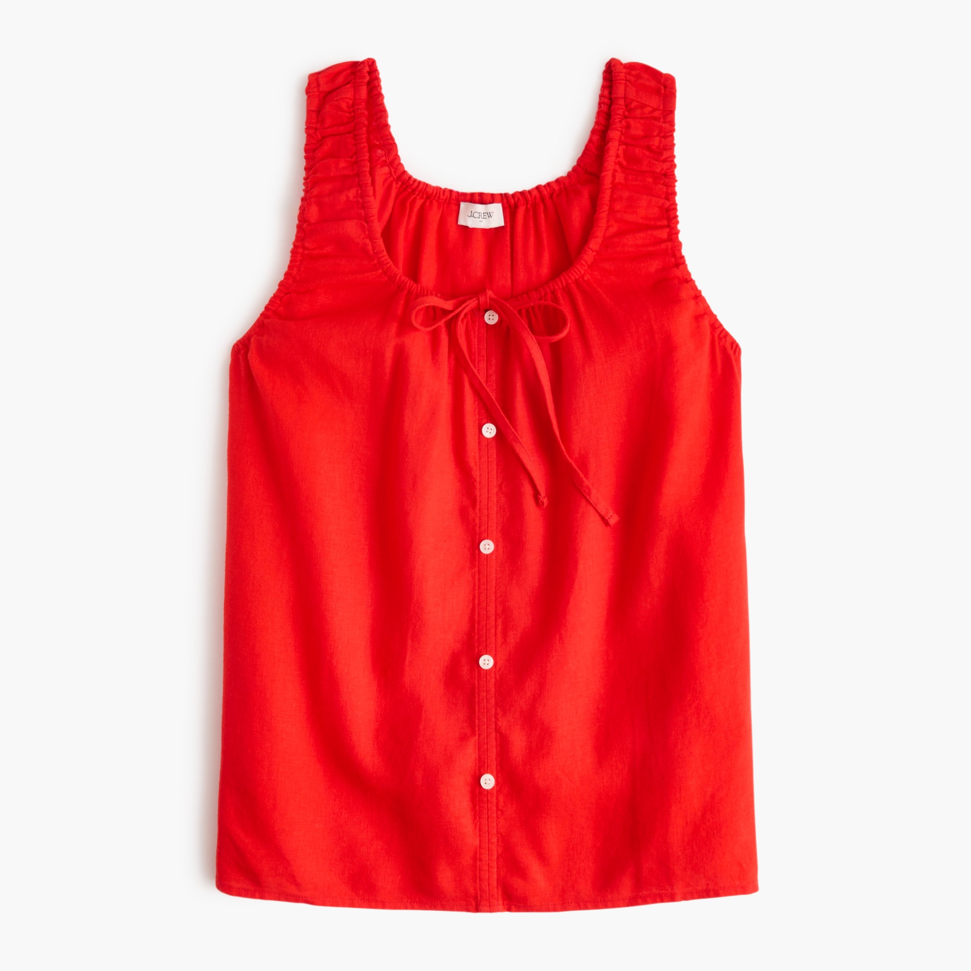 トップス Ncn Linen-blend Tank Top For Women | Factory