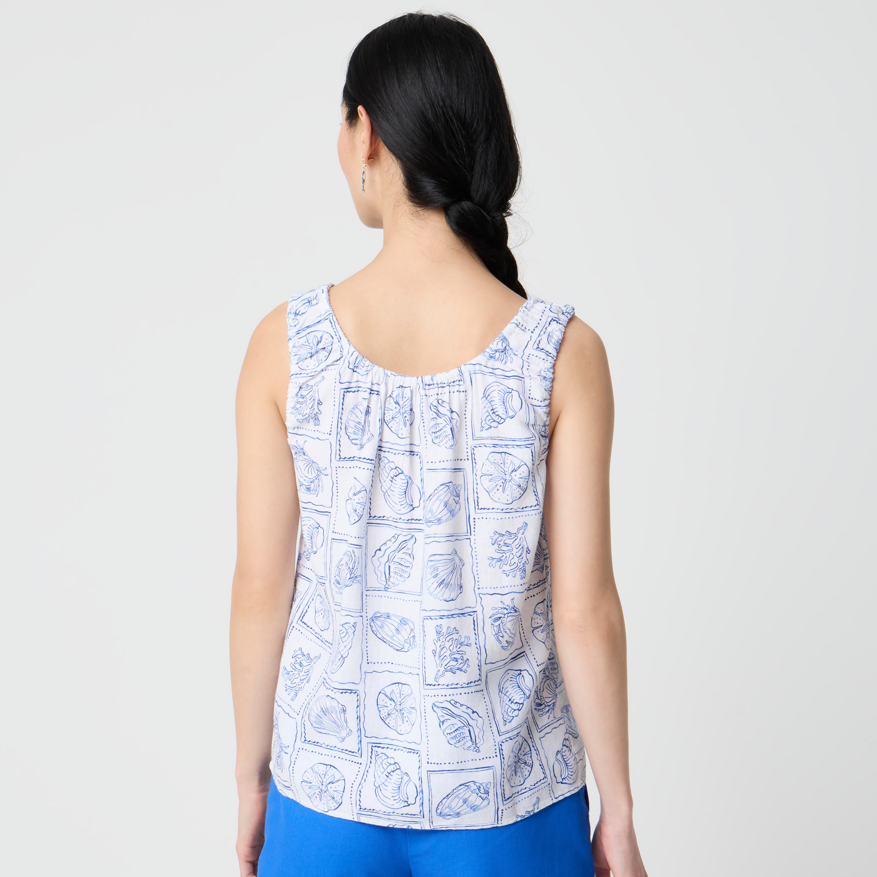 Linen-blend Tank Top For Women | Factory