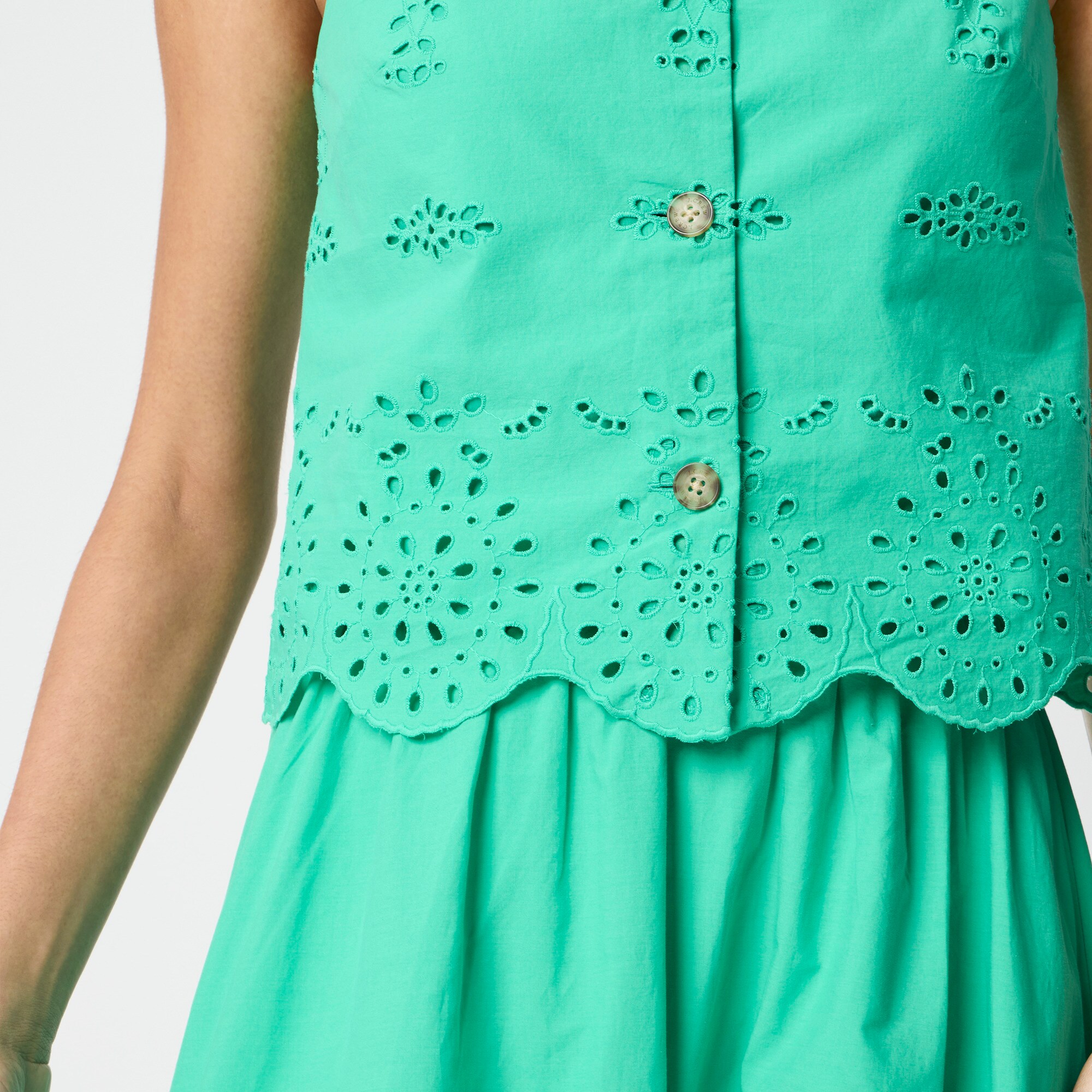 green dress tops womens MILLIE dress in Dark Green – Trades of Hope main image 0
