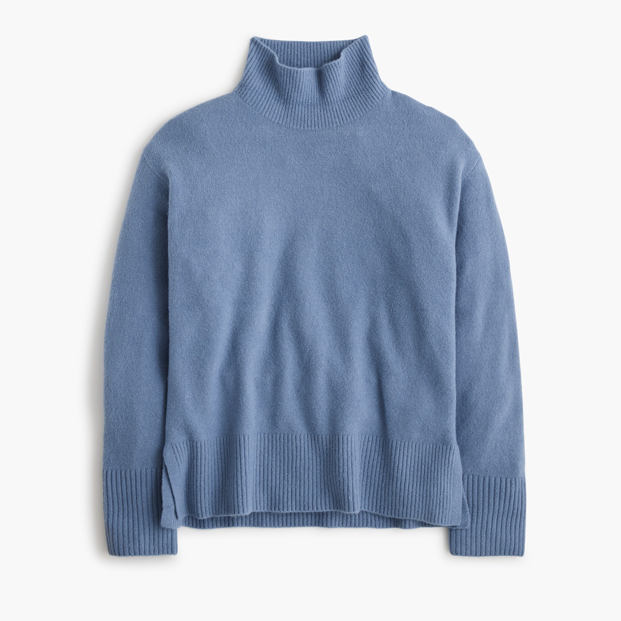  Mockneck sweater in extra-soft yarn