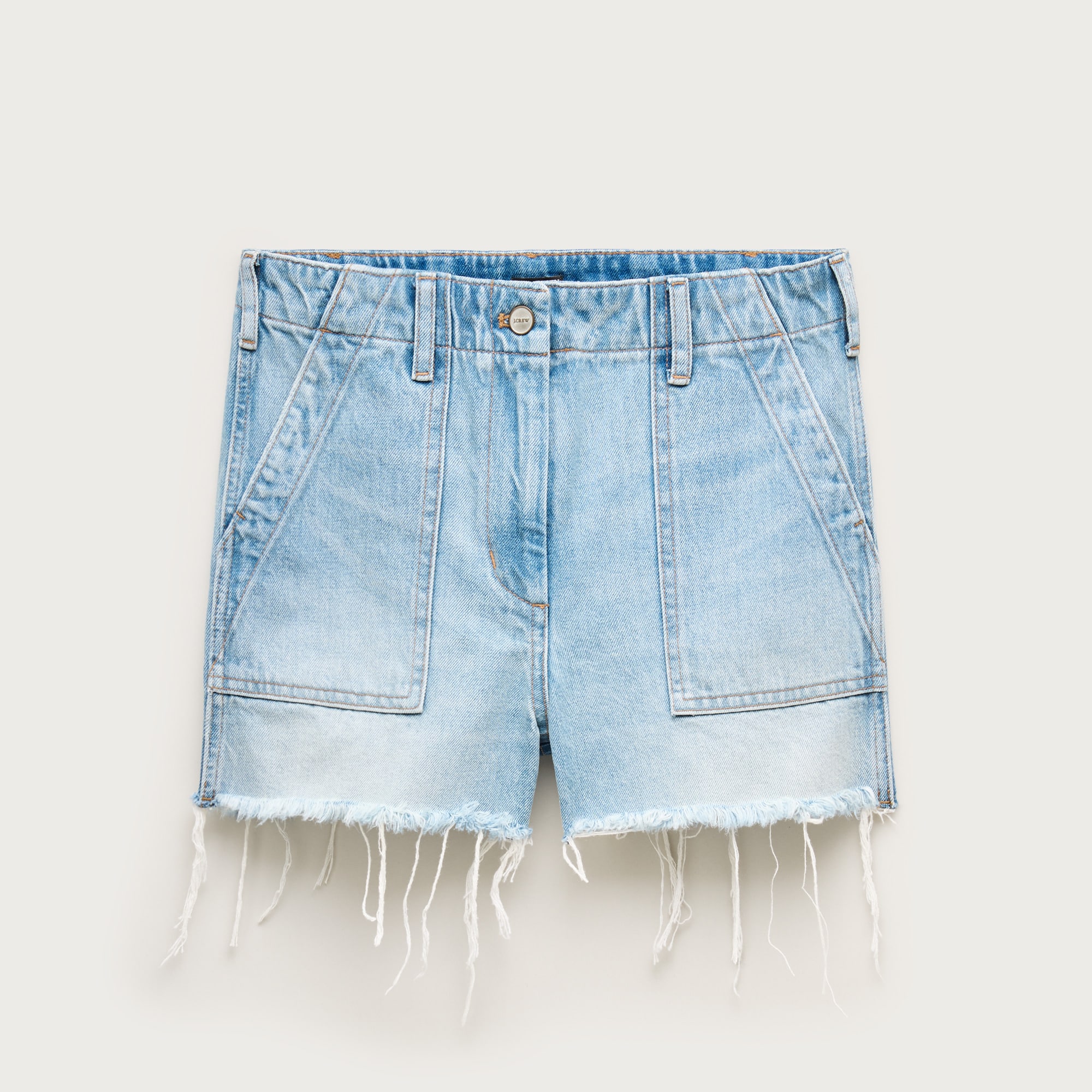 Utility-pocket denim short from J.Crew - $110