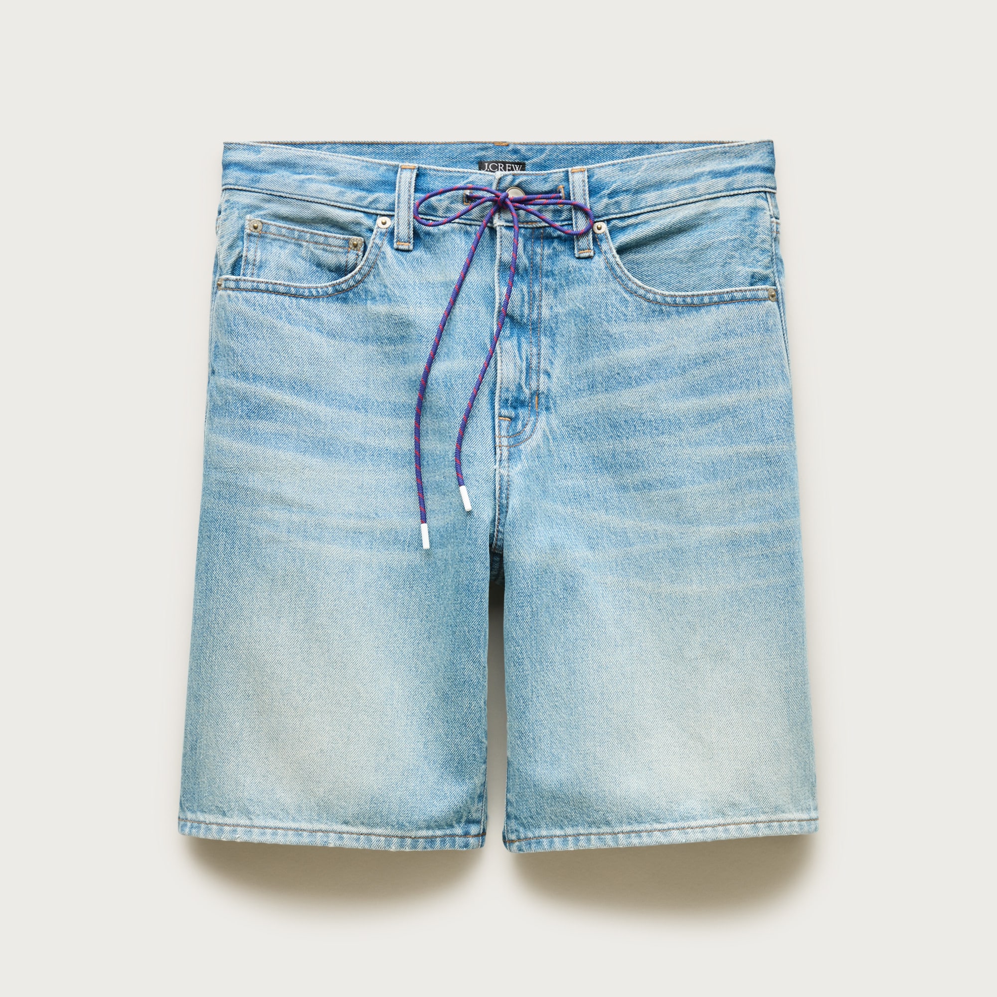 Denim bermuda short with paracord from J.Crew - $110